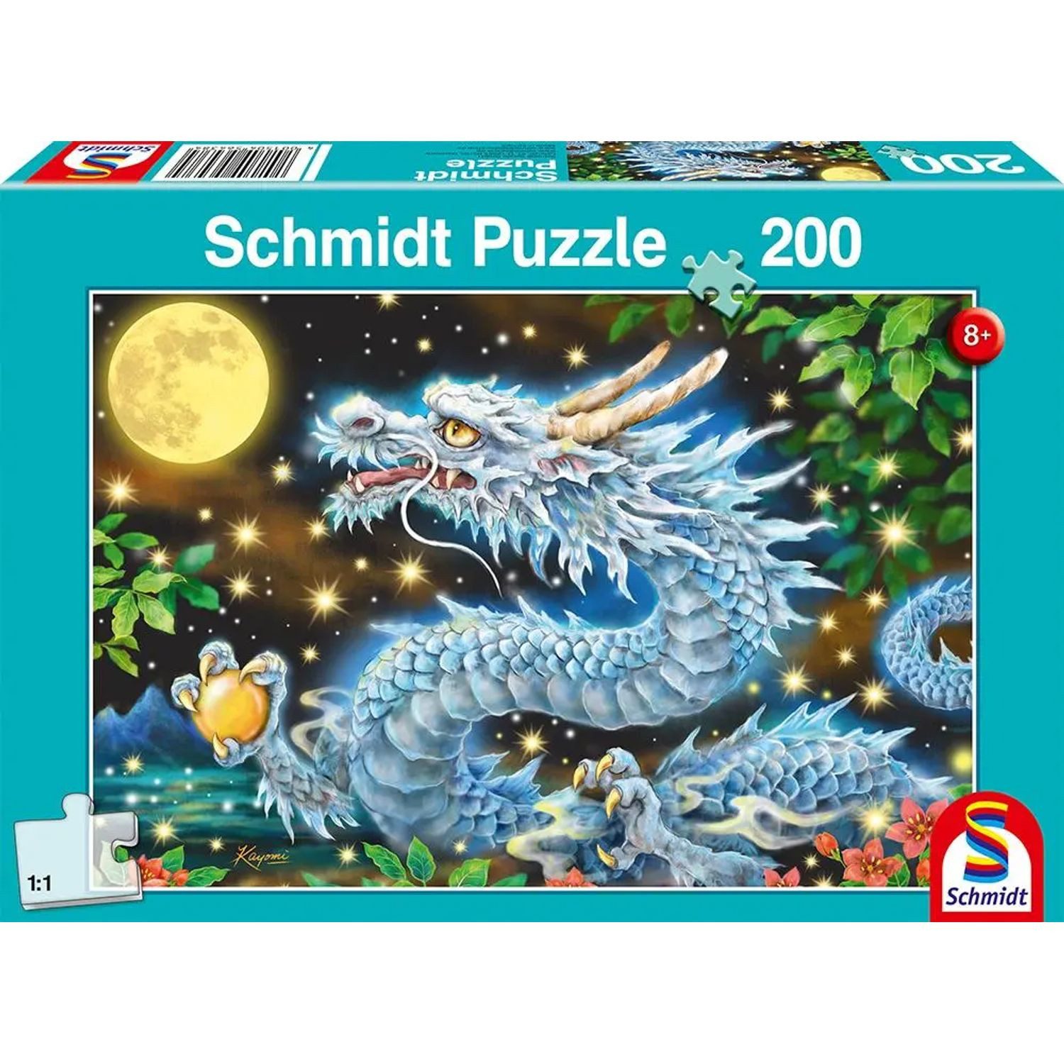 Schmidt Spiele Puzzle Drachenabenteuer, 200 Puzzleteile