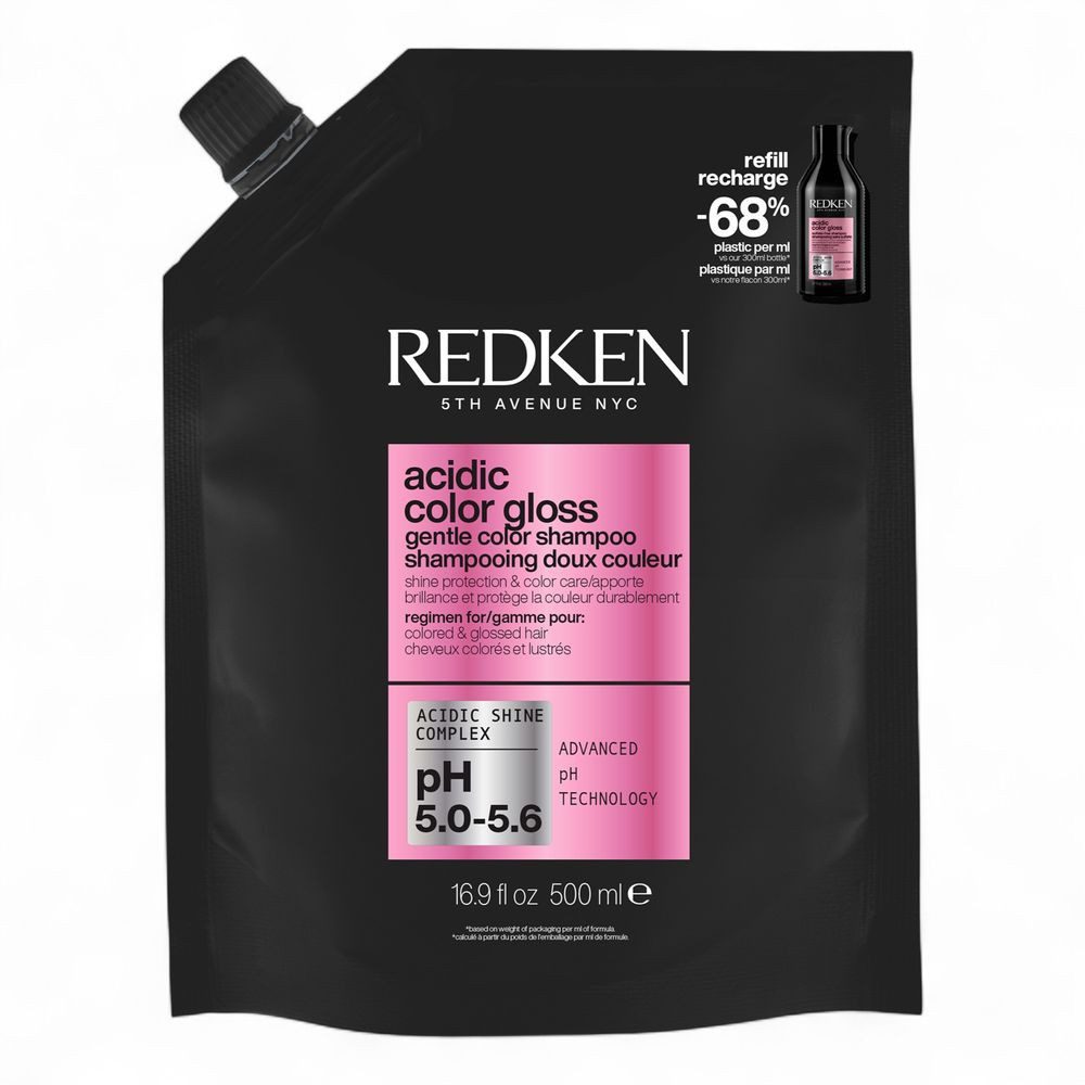 Redken Haarshampoo Acidic Color Gloss Shampoo Refill Pouch 500 ml