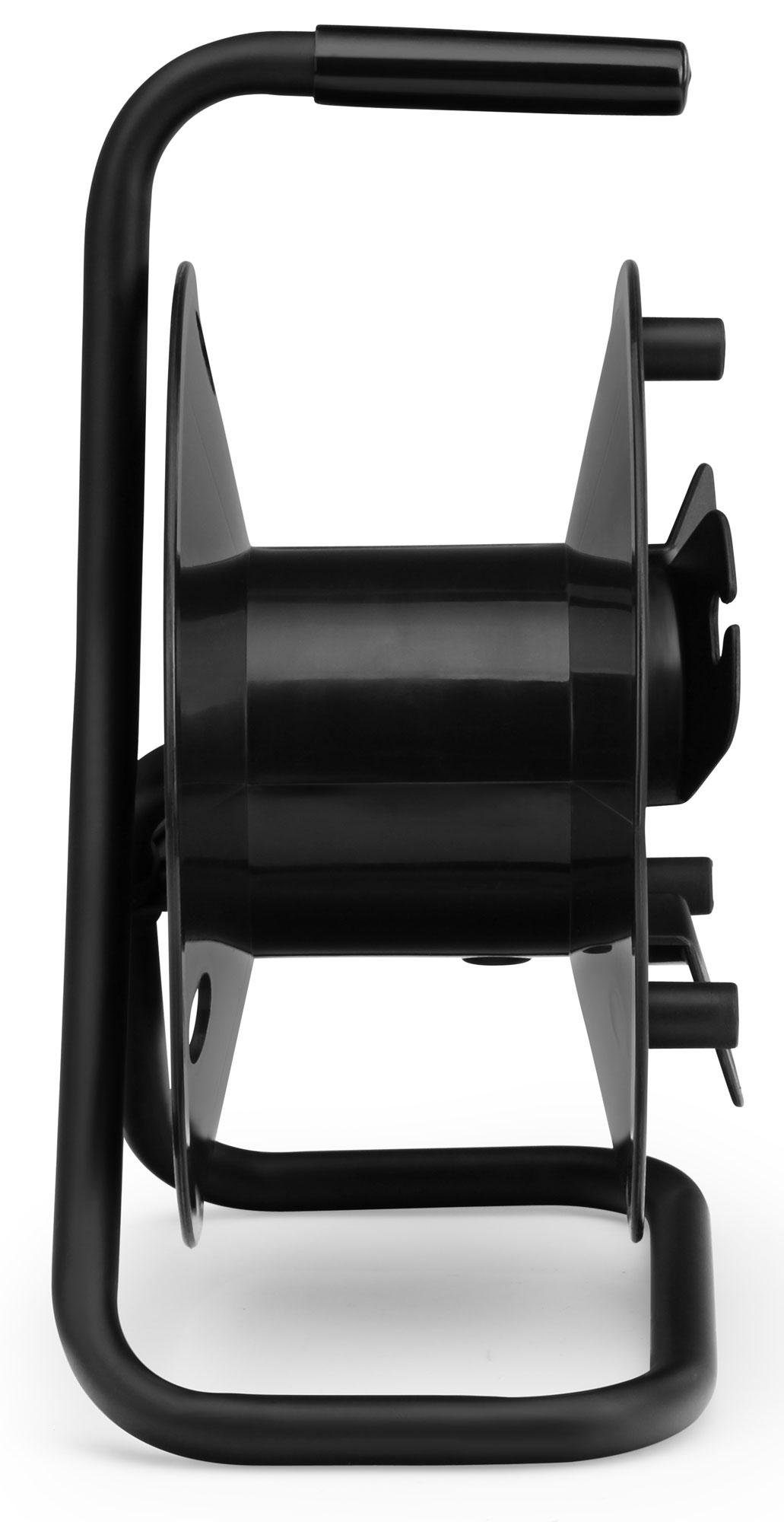 Pronomic KT-100 Leertrommel für Kabel, Draht, Seil, Schlauch usw. Kabeltrommel (Rundspule aus Kunststoff), Für ca. 80 - 100 Meter Mikrofonkabel – Bild 4 von 5