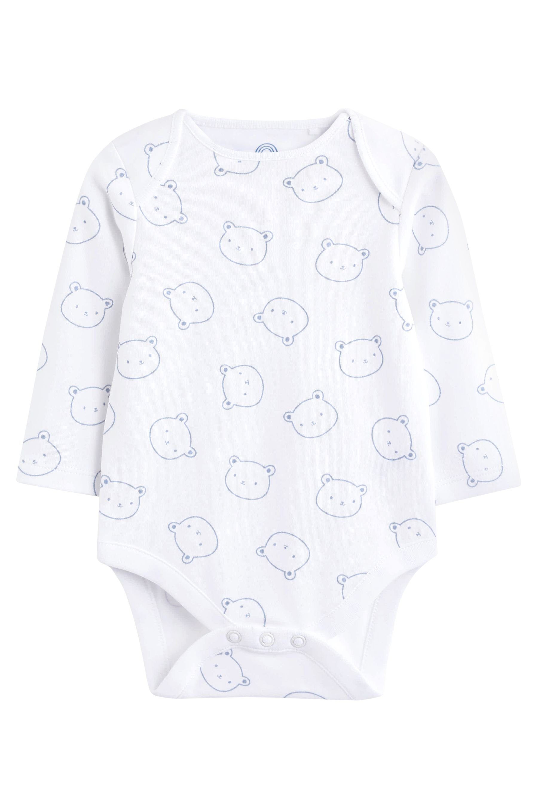 Next Langarmbody 4er-Pack Baby-Bodysuits mit Arm langem (4-tlg)