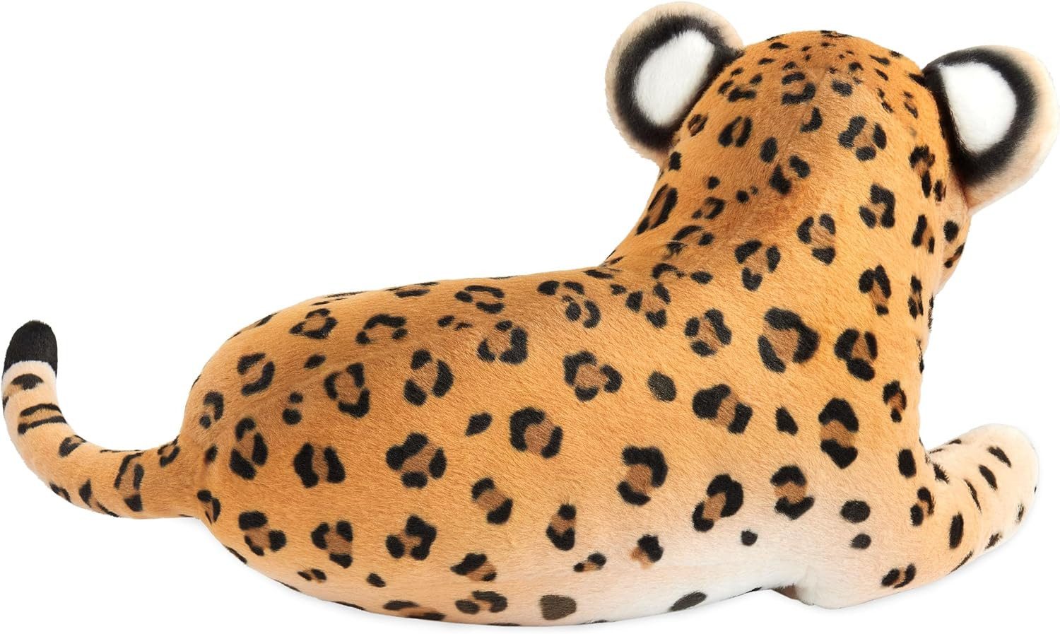 BRUBAKER Kuscheltier Leopard - 30 cm Stofftier - Baby Plüschtier (1-St., Raubkatze Liegend), Kinder Plüsch Spielzeug