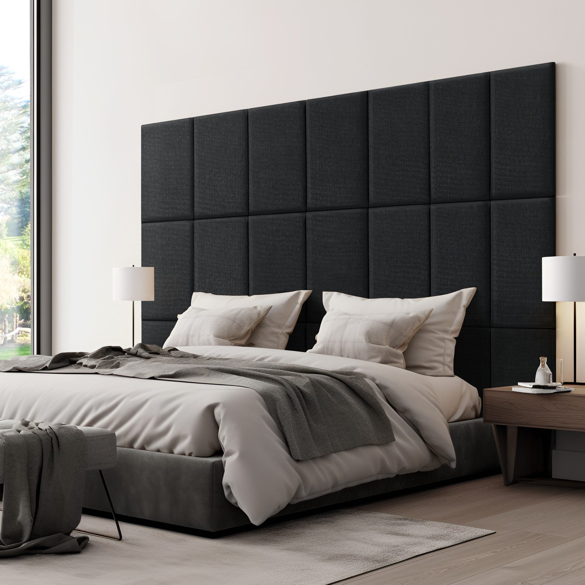 neu.haus Wandpolster, (Set, 3 Stück), »Carpino« günstig online kaufen