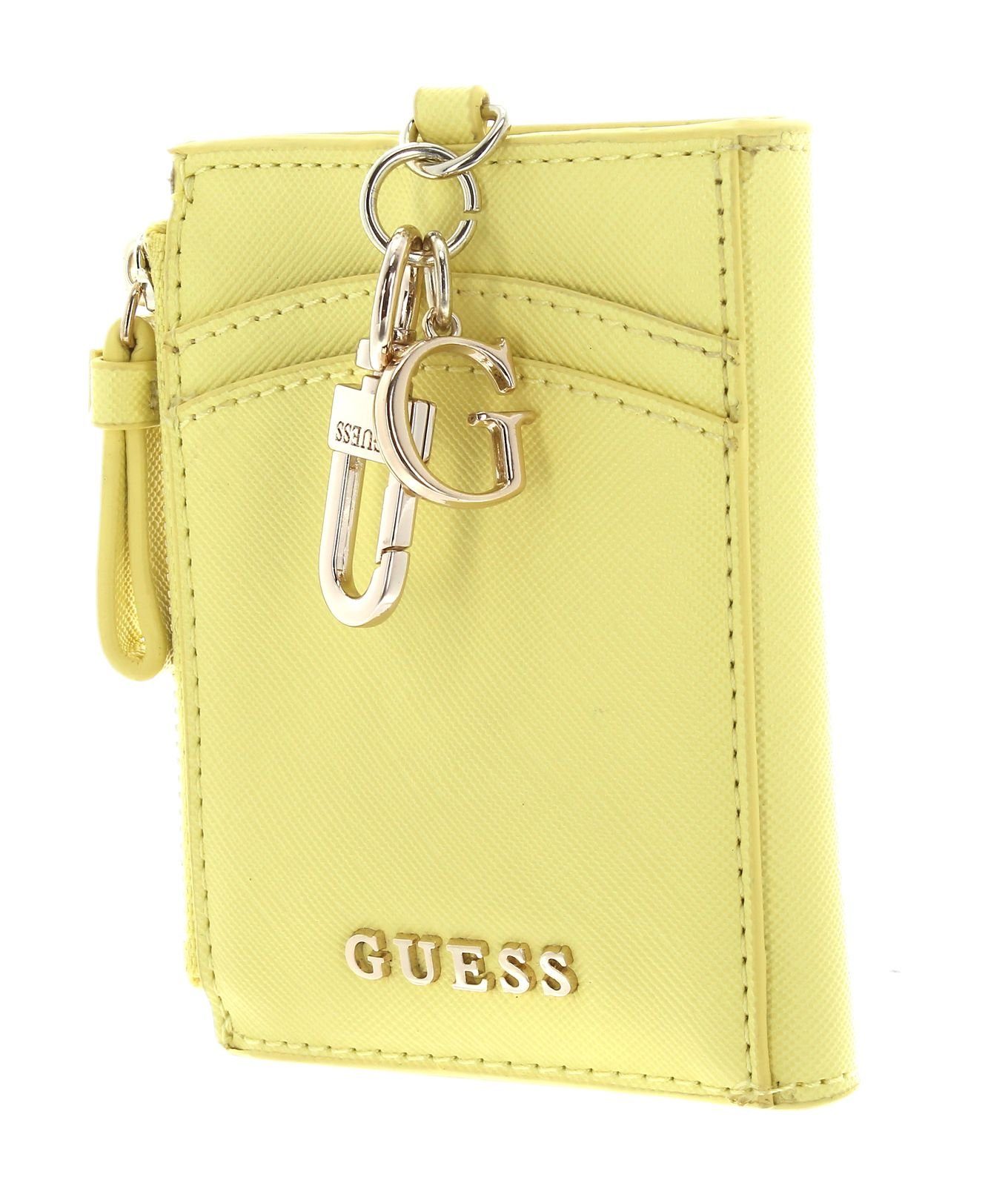 Guess Schlüsseltasche Card Case Lemon