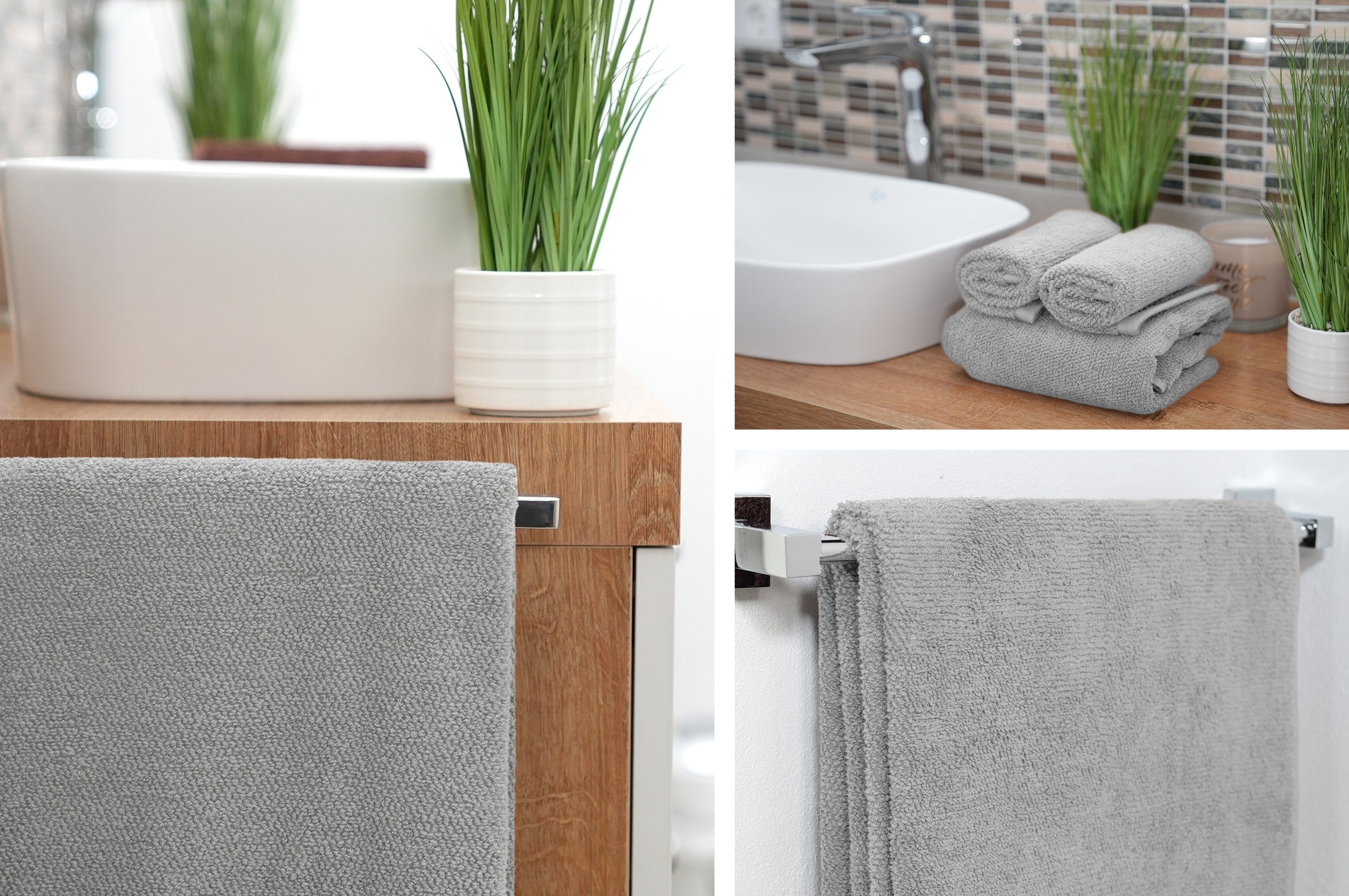 Beautex Handtuch Set Handtuch Set, Made in Europe, Frottier (Multischlaufen günstig online kaufen