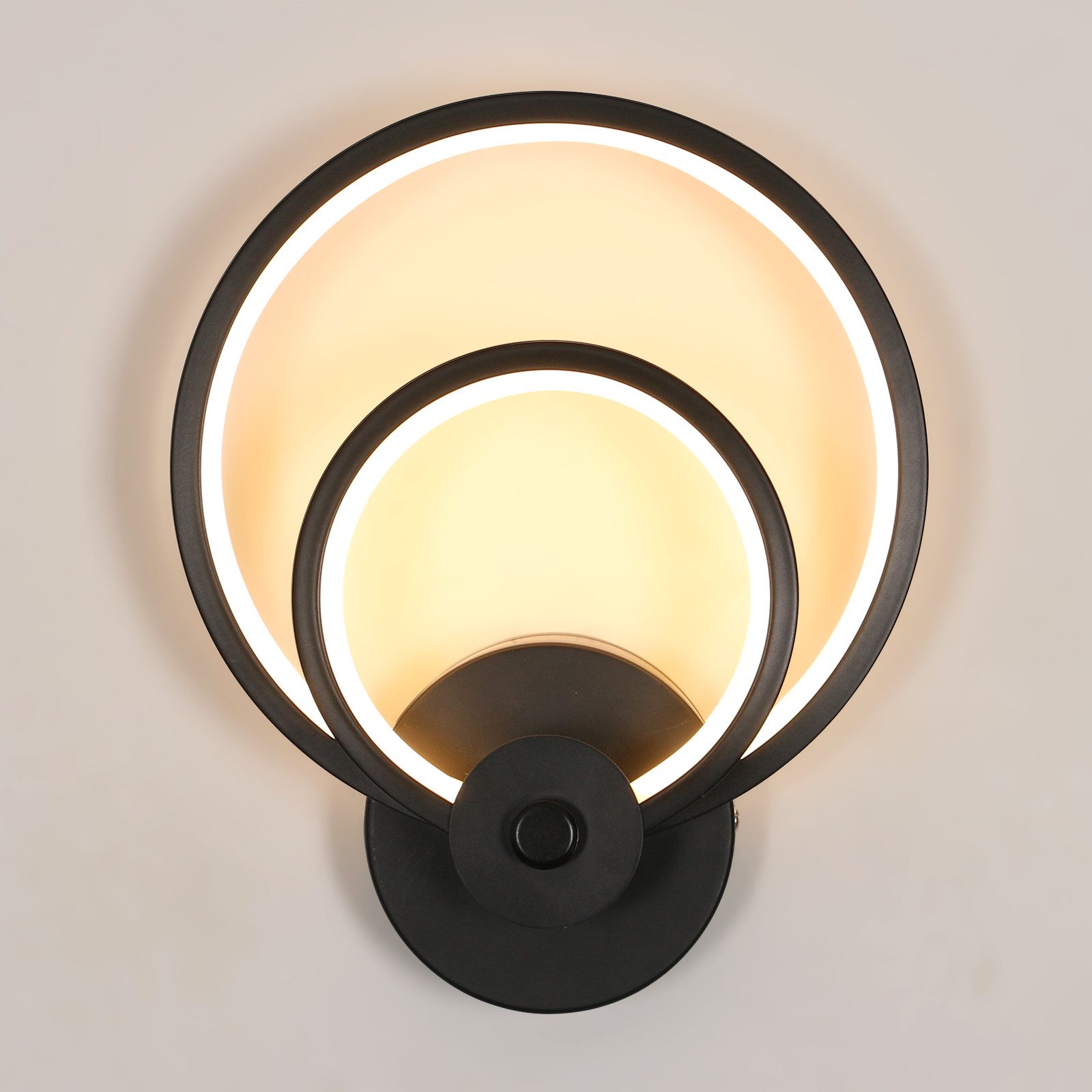 Goeco LED Wandleuchte LED Nachttischlampe,runde LED günstig online kaufen