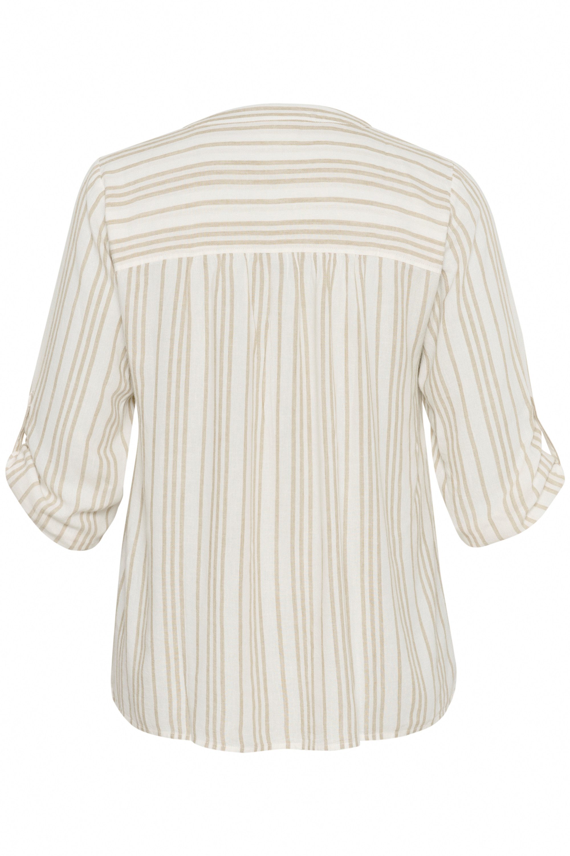 KAFFE Curve Langarmbluse Langarm-Bluse KCmille Große günstig online kaufen