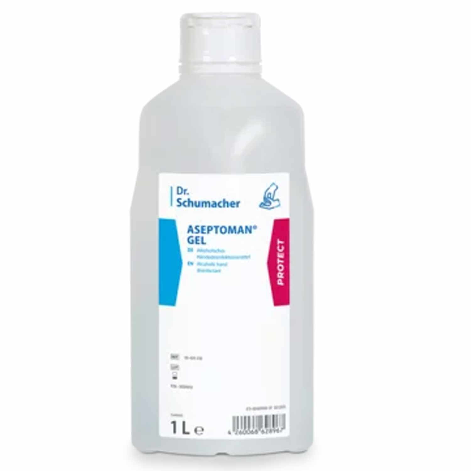 Dr. Schumacher Aseptoman Gel 1 Liter Hand-Desinfektionsmittel