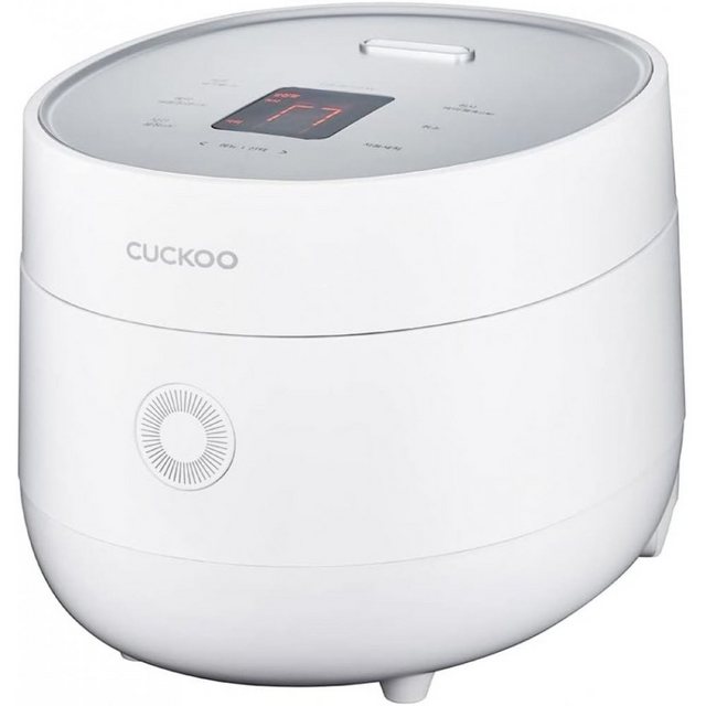 Cuckoo Reiskocher CR-0675F – Reiskocher – 3-D Hitzesystem – 1.08 L – weiß, 580 W
