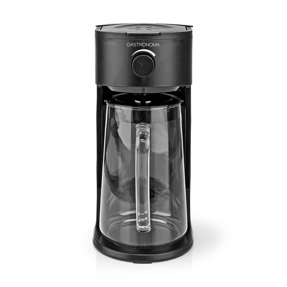 GASTRONOMA Kaffee- /Teestation 18100004, Korbfilter, 2,5 l Glaskanne, automatisches Abschalten, perfekte Brühstärke