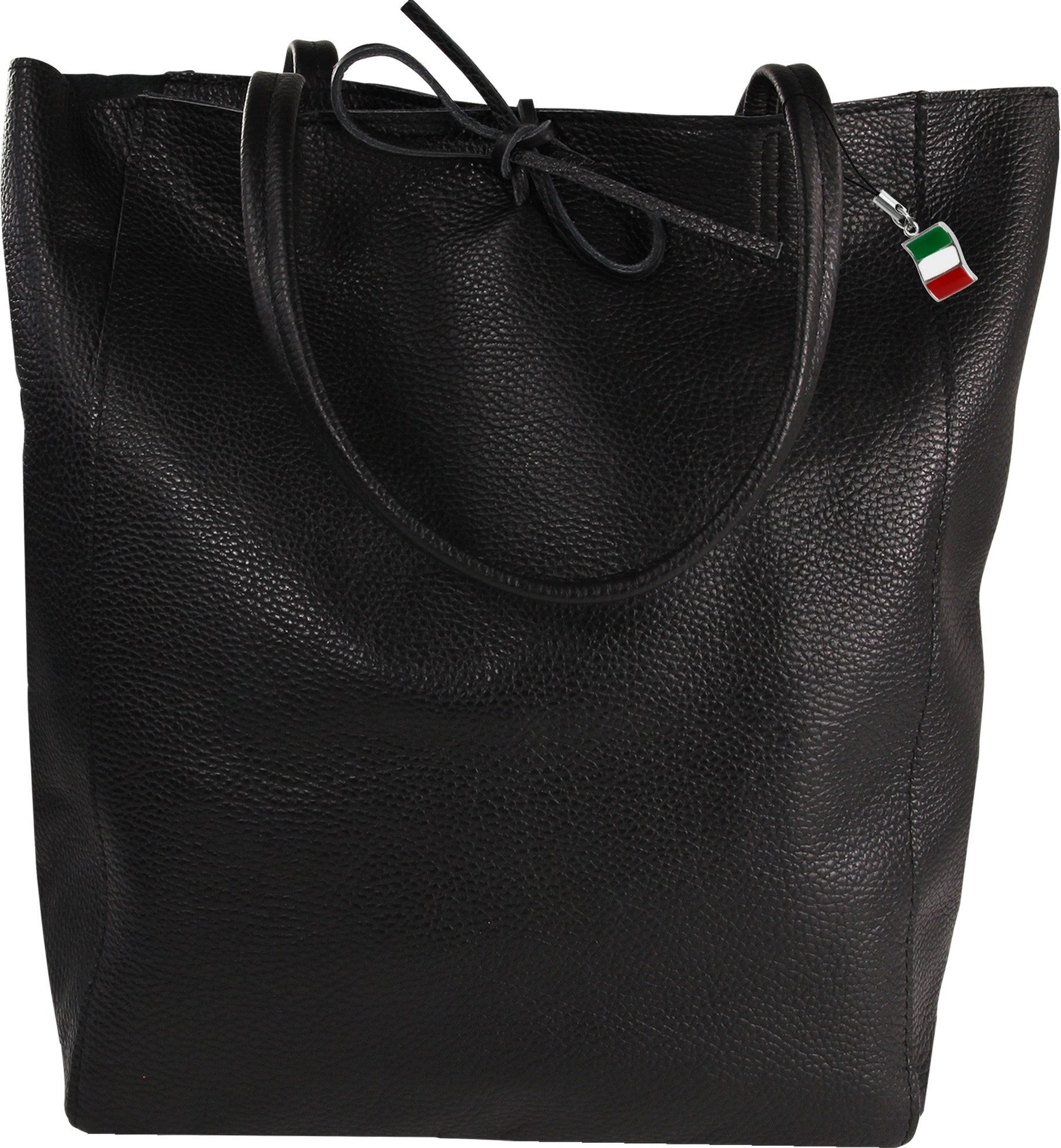 FLORENCE Schultertasche Florence ital. Shopper Echtleder günstig online kaufen