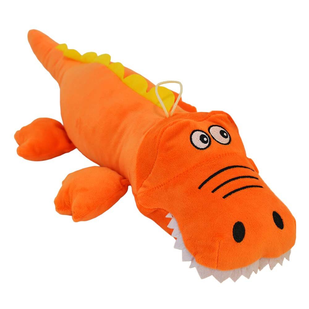 Landahl & Baumann Kuscheltier Krokodil liegend bunt mit Schlaufe - ca. 53 cm (1-St)