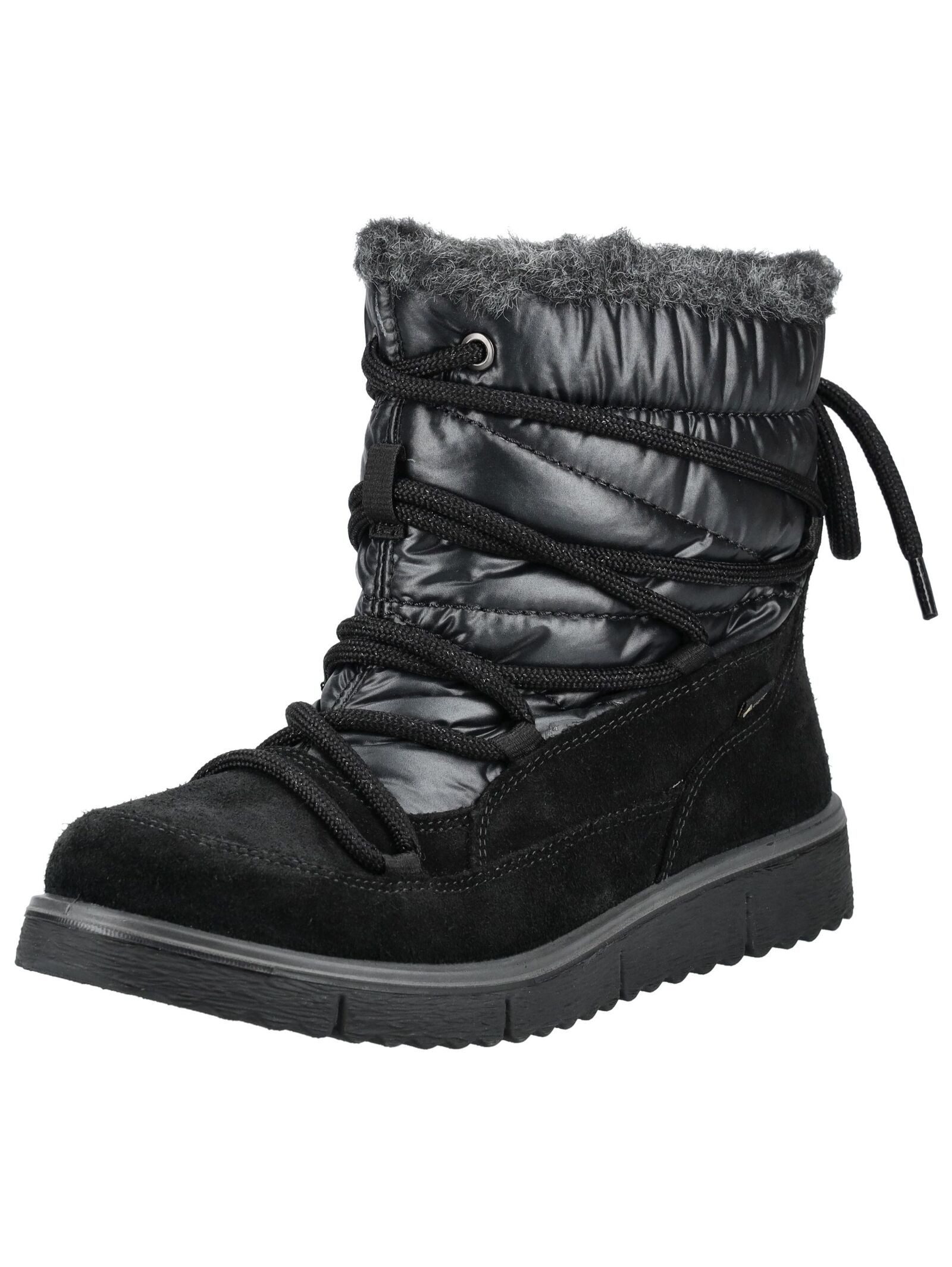 Legero Сапогиette Veloursleder/Textil Schnürstiefelette