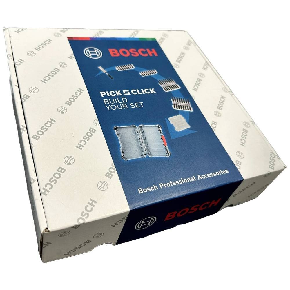 BOSCH Bit-Set Bit Set Promo Edition Pick & Click Kit 061599765E, Doppelklinge, Torsionszone