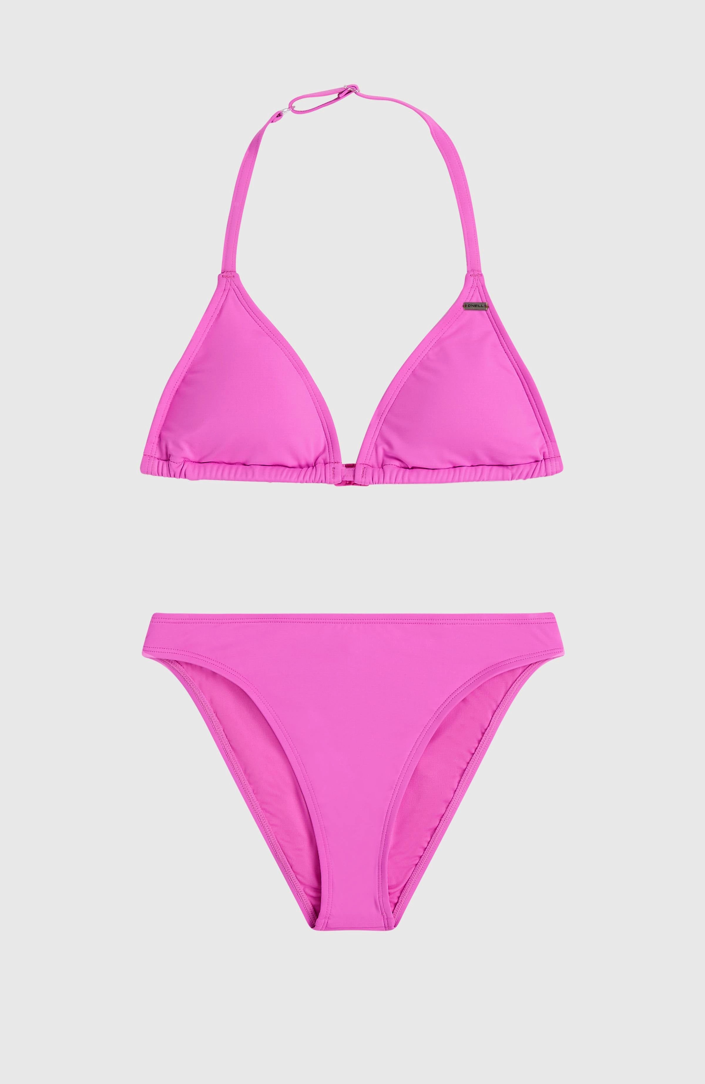 O'Neill Triangel-Bikini ESSENTIALS TRIANGLE BIKINI SET (2-St) Triangel-Schnitt, hüftig geschnittenes Höschen