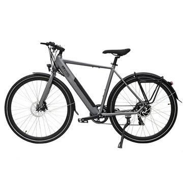 AsVIVA E-Bike 28" BC1-C Urban Bike AsVIVA 36V mit Kettenantrieb, 7 Gang Shimano Shimano Tourney / SIS RevoShift Schaltwerk, Kettenschaltung, Heckmotor, 378 Wh Akku