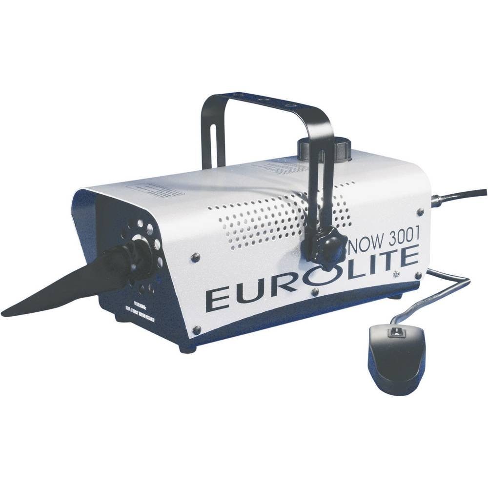 EUROLITE Seifenblasenmaschine Schneemaschine 3001, inkl. Befestigungsbügel, inkl. Kabelfernbedienung