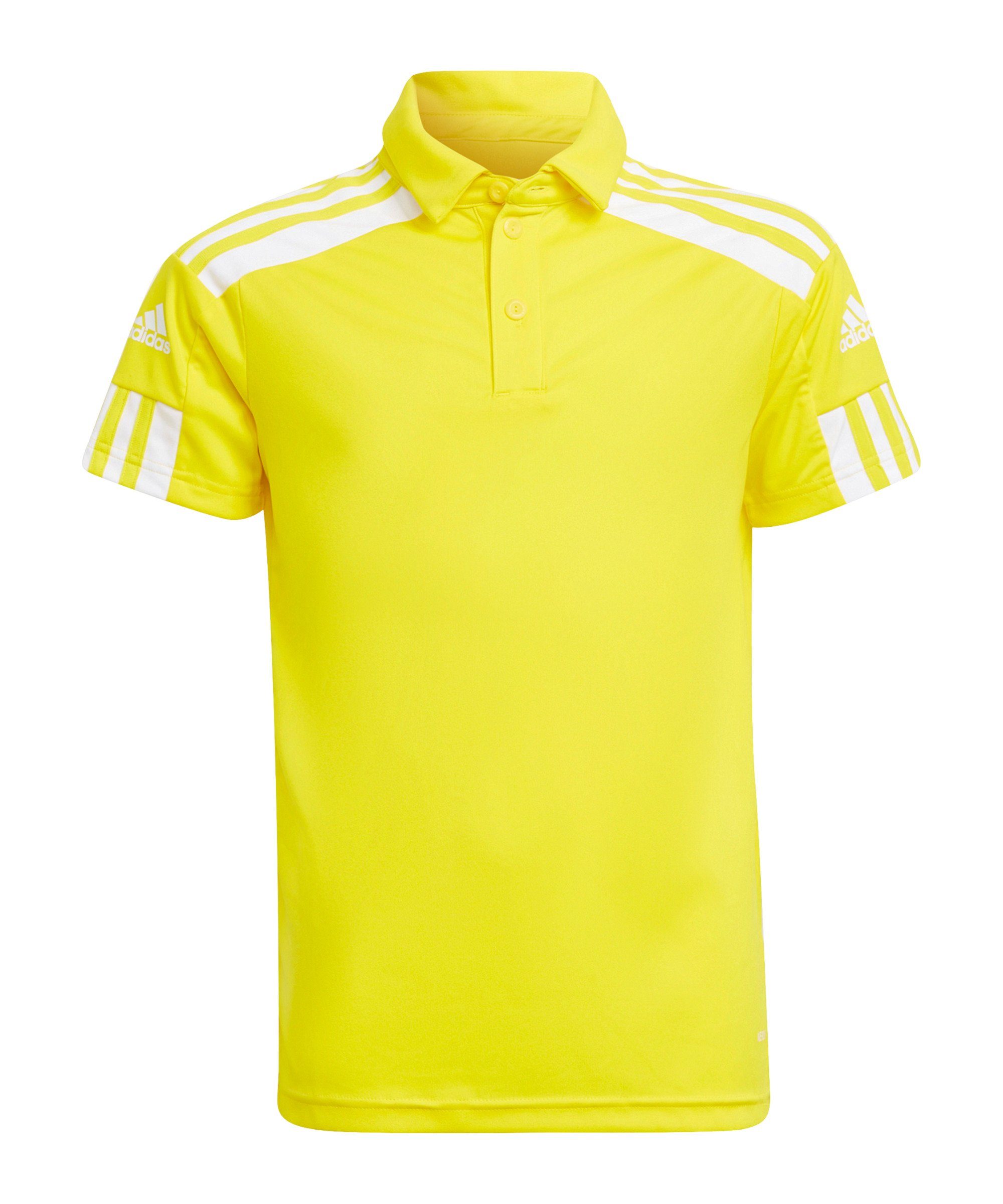 adidas Performance Poloshirt Squadra 21 Poloshirt Kids default gelbweiss | Poloshirts