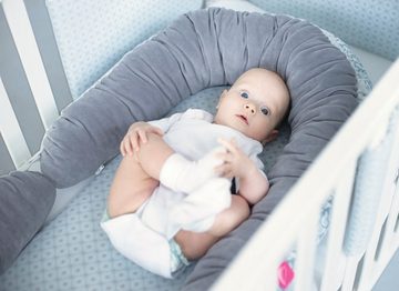 Motherhood Baby-Reisebett Babynest+Junior Sleepy-C, Multifunktionales Babynest, Babybett für Babys und Säuglinge