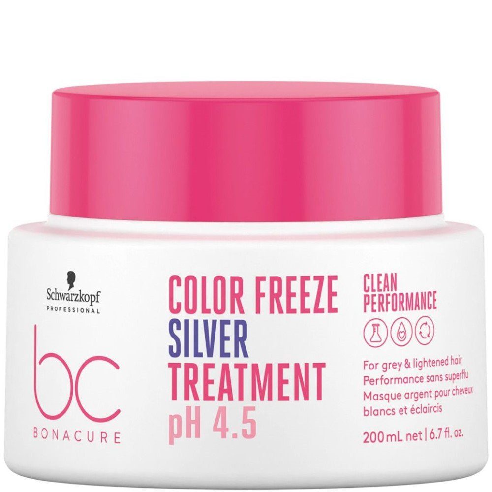 Schwarzkopf Professional Freeze ml Haarmaske Silver Color 200 Treatment BC