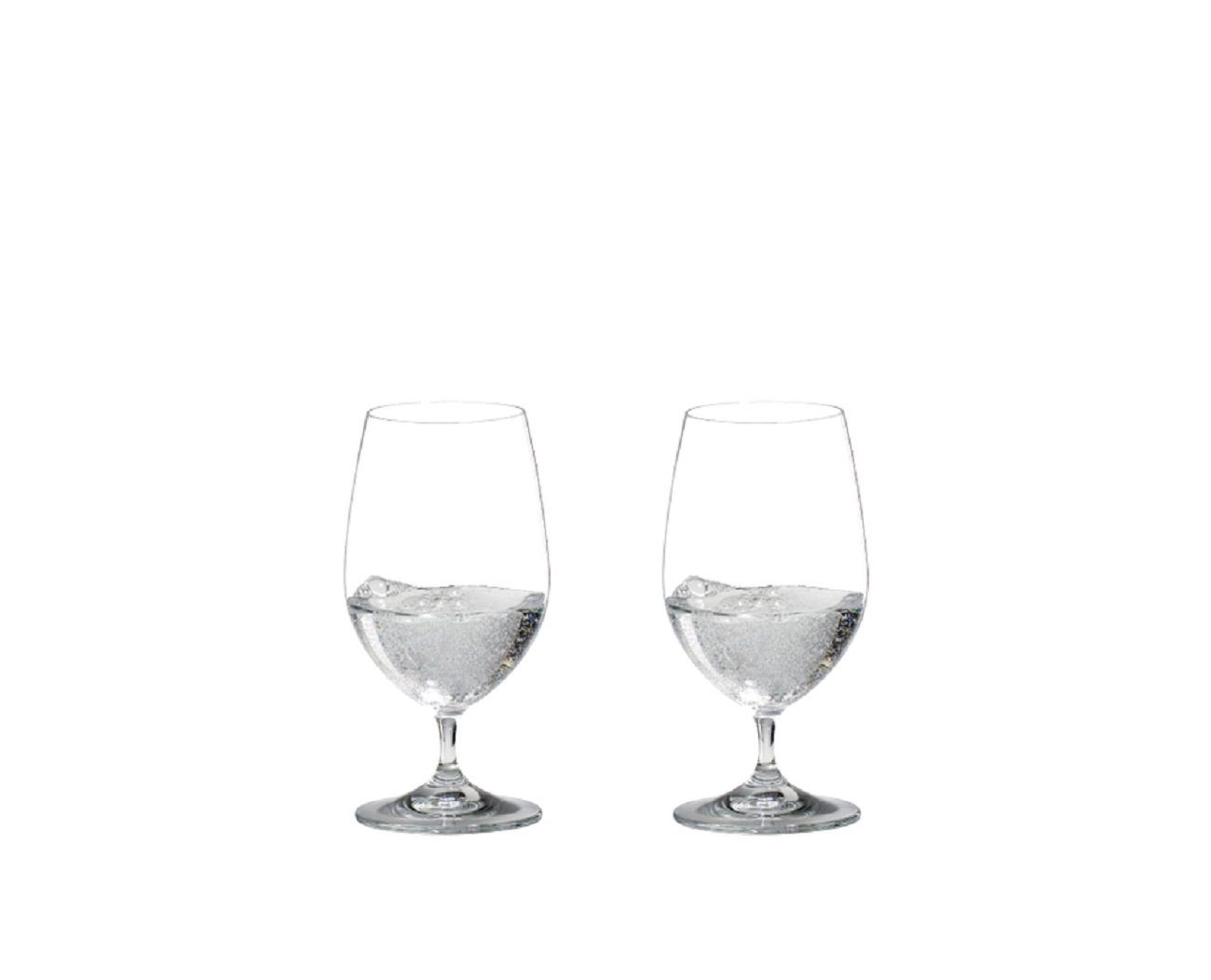RIEDEL Glas Glas Riedel, Vinum Gourmet Wasserglas 2-er Set, Kristallglas | Tassen