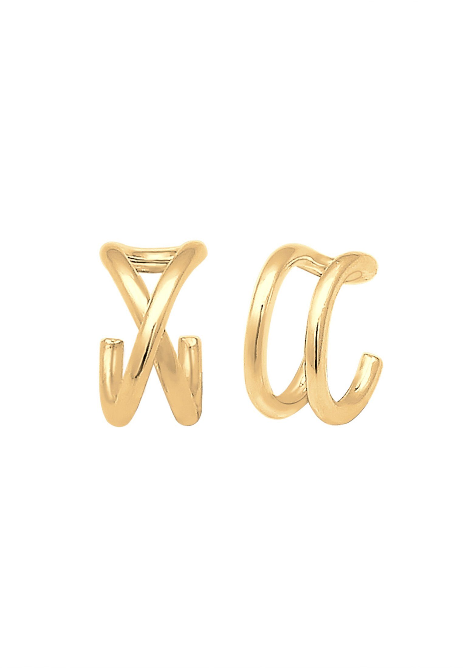 Elli Ohrklemme Ohrklemme Earcuff Set Geo Basic 925 Silber, Kreuz günstig online kaufen