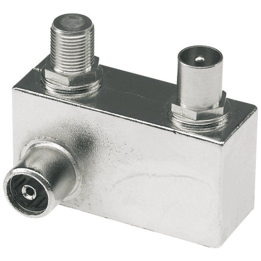 axing Axing TZU 21-65 Multimedia Aufsteck-Adapter TV-Kabel – Bild 2 von 2