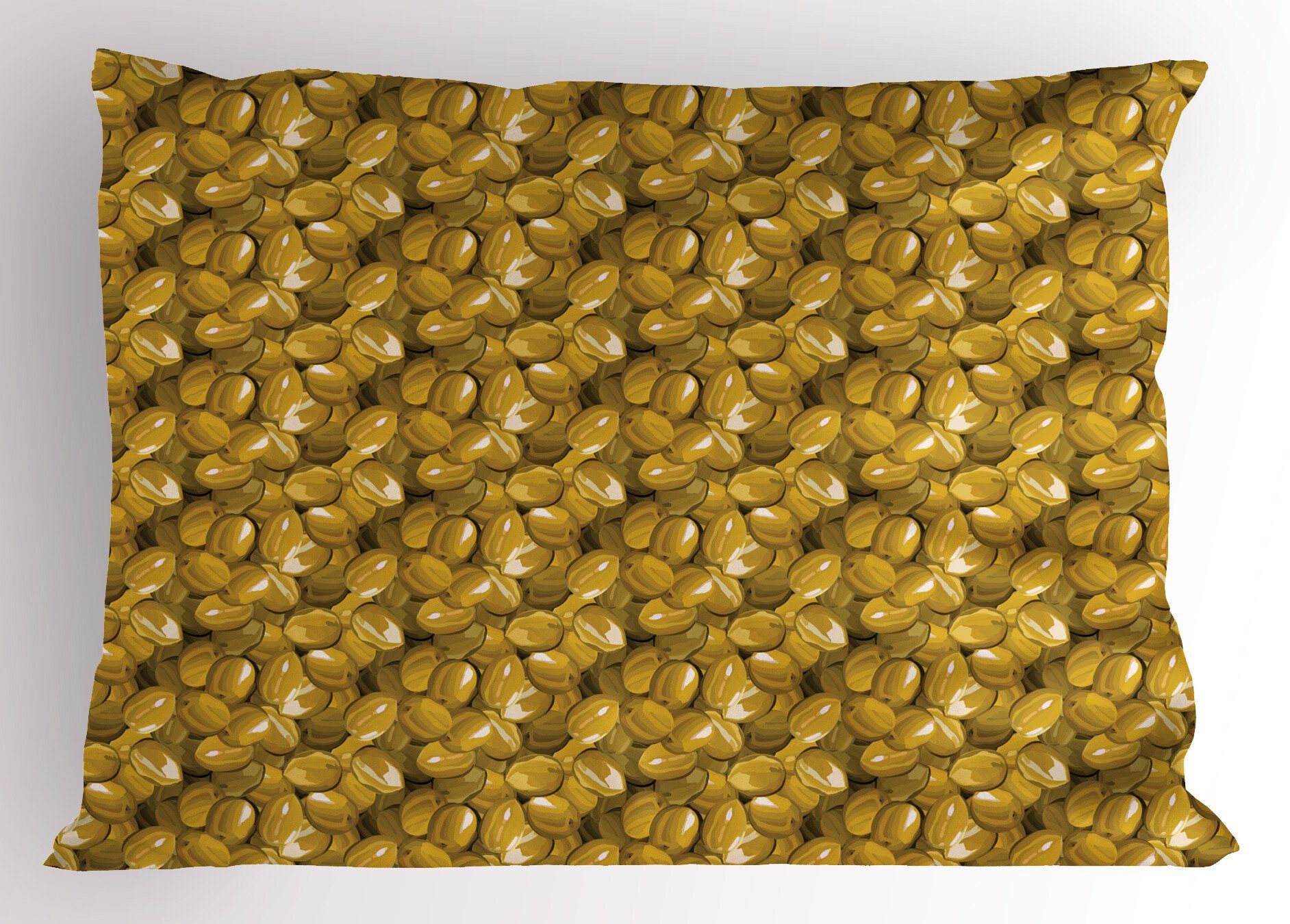 Kopfkissenbezug, von Abakuhaus Queen Olive Makro-Bild Size Gedruckter Kissenbezüge (1 Stück), gesunden Dekorativer