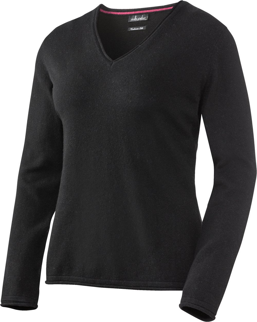 V-Ausschnitt-Pullover