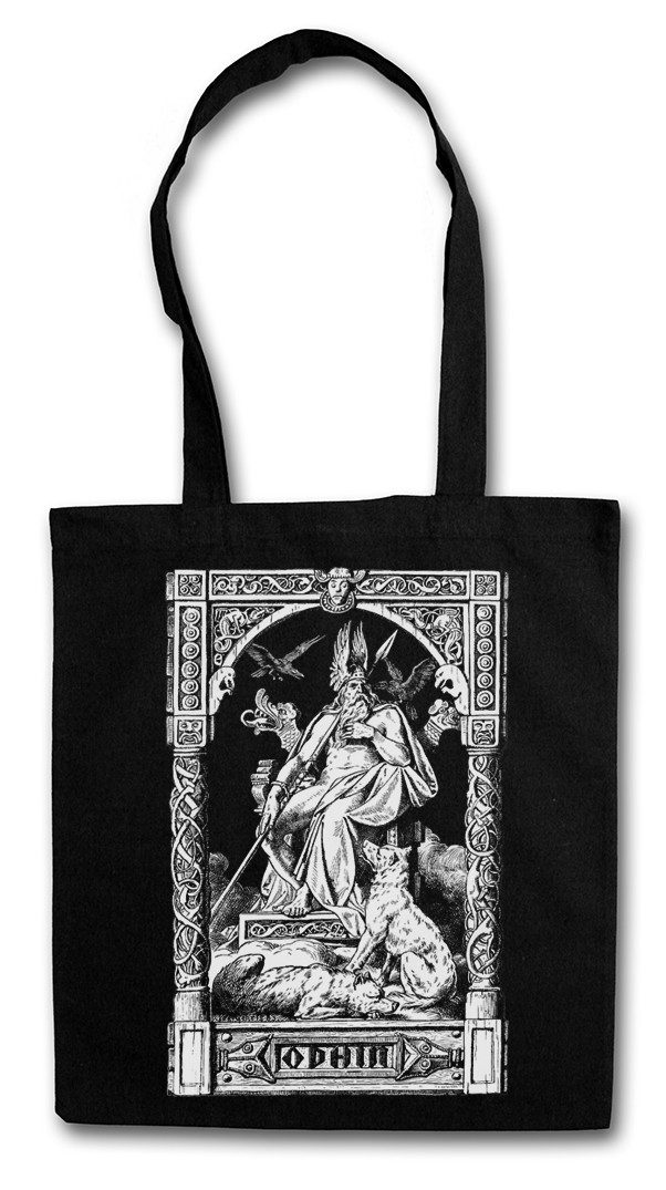 Urban Backwoods Beuteltasche Odhin Viking Stofftasche Odin Thor Mjölnir Loki Midgard Wikinger Tyr (1-tlg), Kelten Vikings Asgard Walhalla