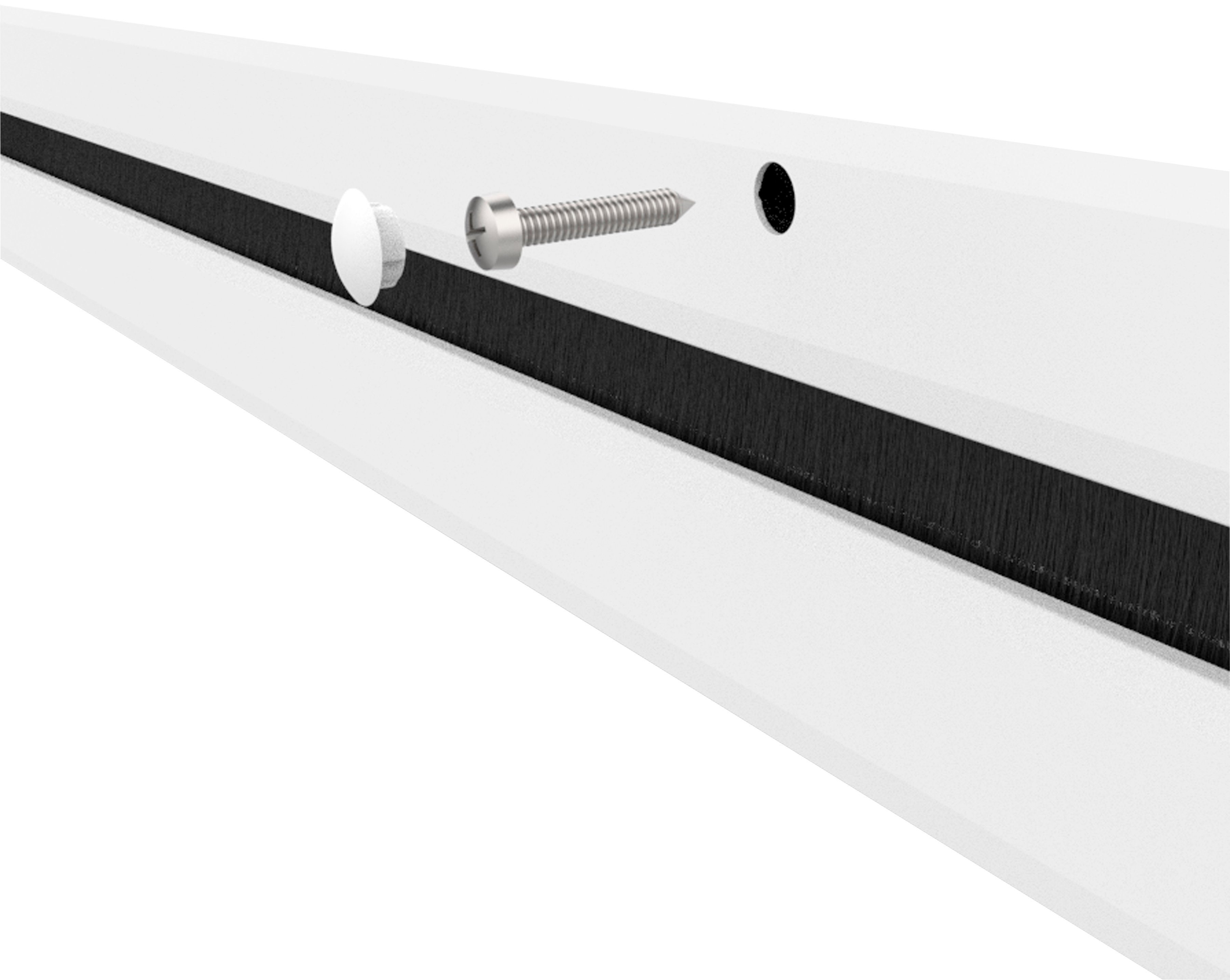 Windhager Insektenschutz-Tür Expert, Pendeltür mit Alurahmen, Fliegengitter für Balkon, Terrasse, (Packung, 1-St), Fliegengittertür 100 x 210 cm, erhältlich in anthrazit oder weiß