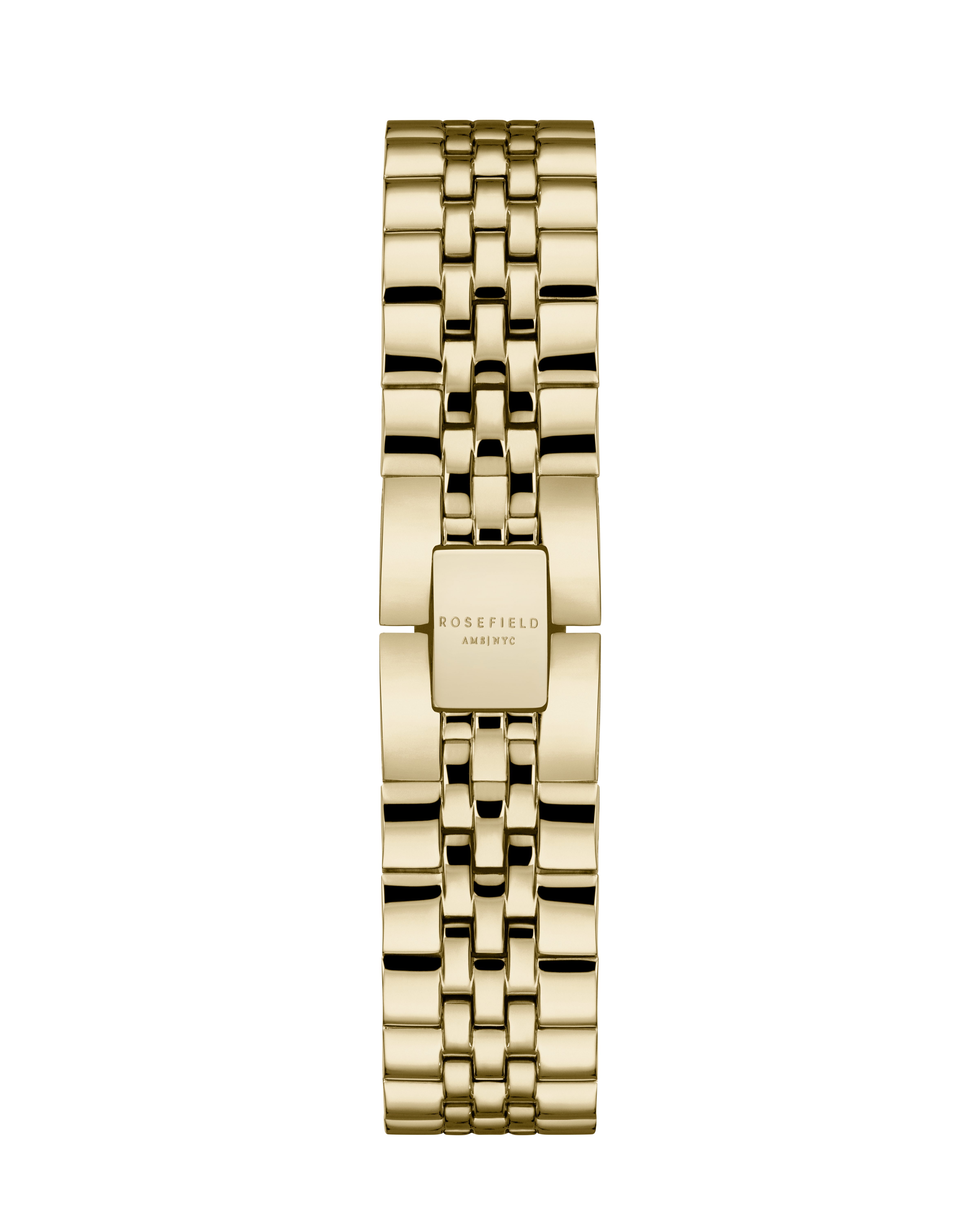 ROSEFIELD Quarzuhr ROSEFIELD Damenuhr Small Edit 26mm Goldfarben