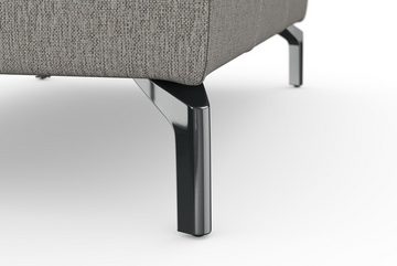 sit&more Hocker Bendigo, mit Klappfunktion, Bodenfreiheit 15 cm, wahlweise in 2 Fußfarben