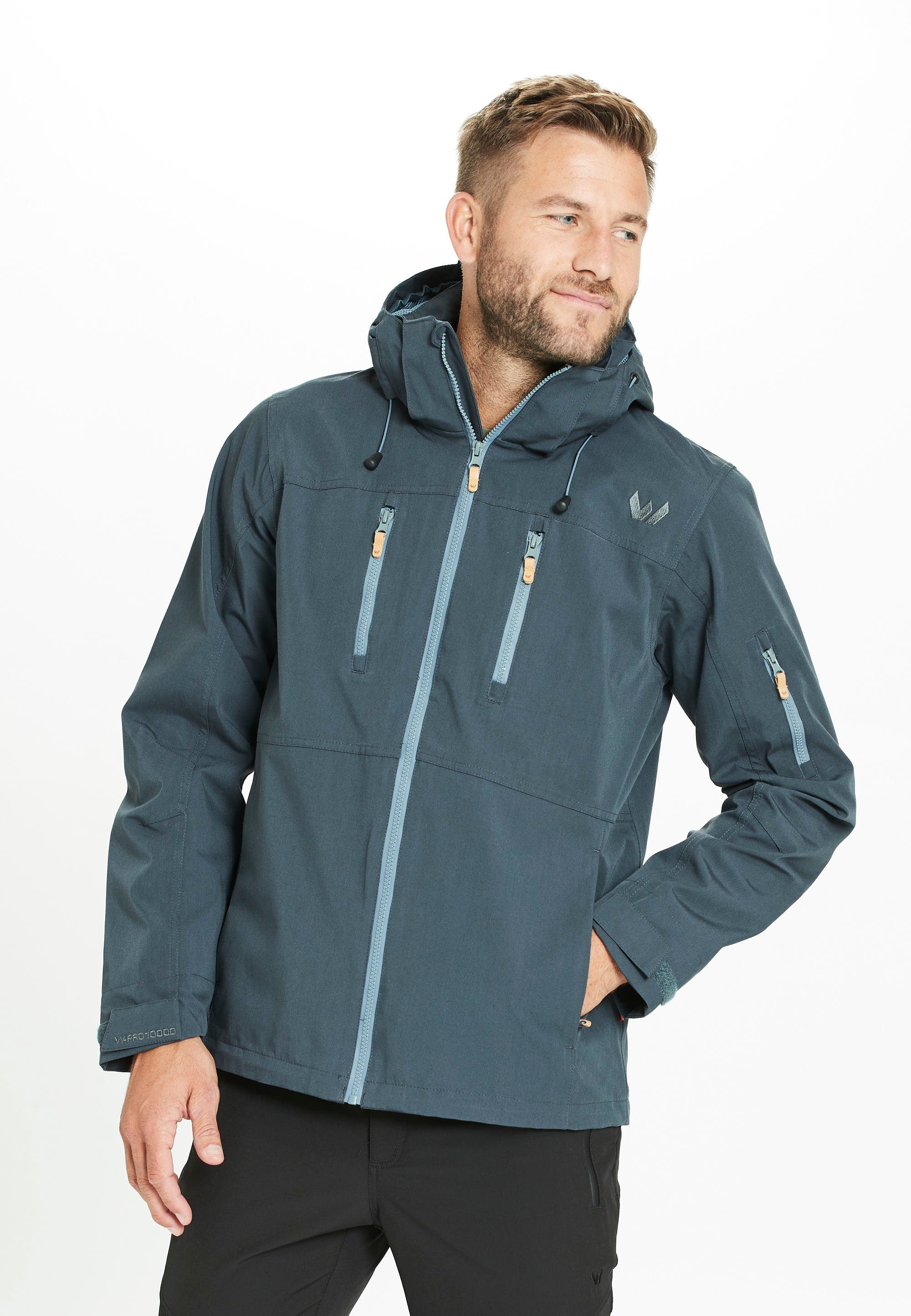 WHISTLER Outdoorjacke Downey mit 10.000 mm Wassersäule blau | Jacken