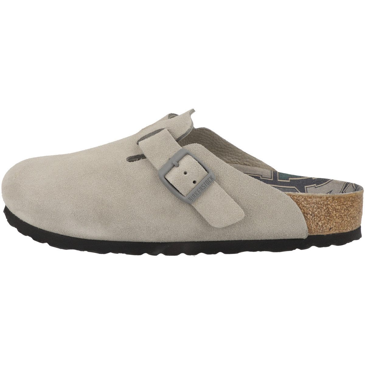Birkenstock Boston Veloursleder normal Unisex Erwachsene Clog Sandalen, Hausschuhe, Pantoletten, Badeschuhe, Gartenschuhe