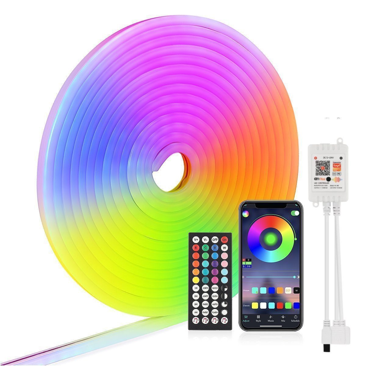LETGOSPT LED Stripe LED Strip 5m, günstig online kaufen