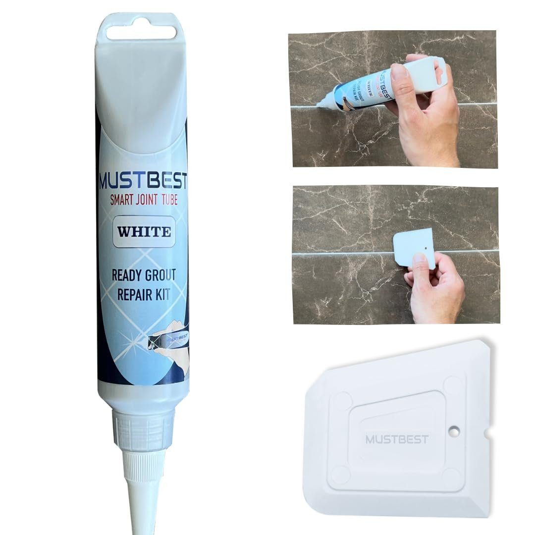 MustBest Fugenfueller Schnell trocknend Fliesenfugenreparatur
