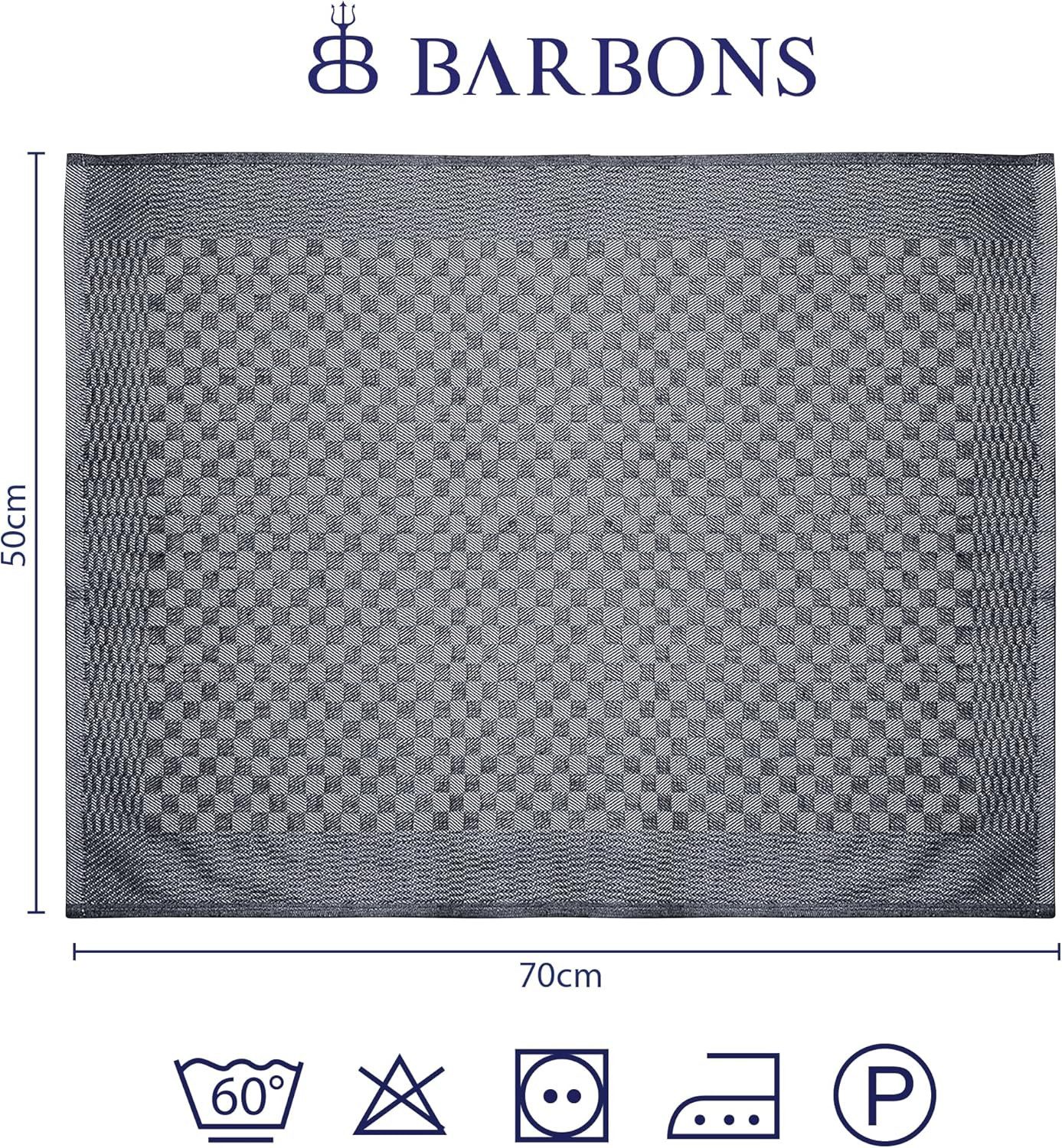 BARBONS Geschirrtuch Geschirrtücher Baumwolle, Küchentücher, Küchenhandtüch günstig online kaufen