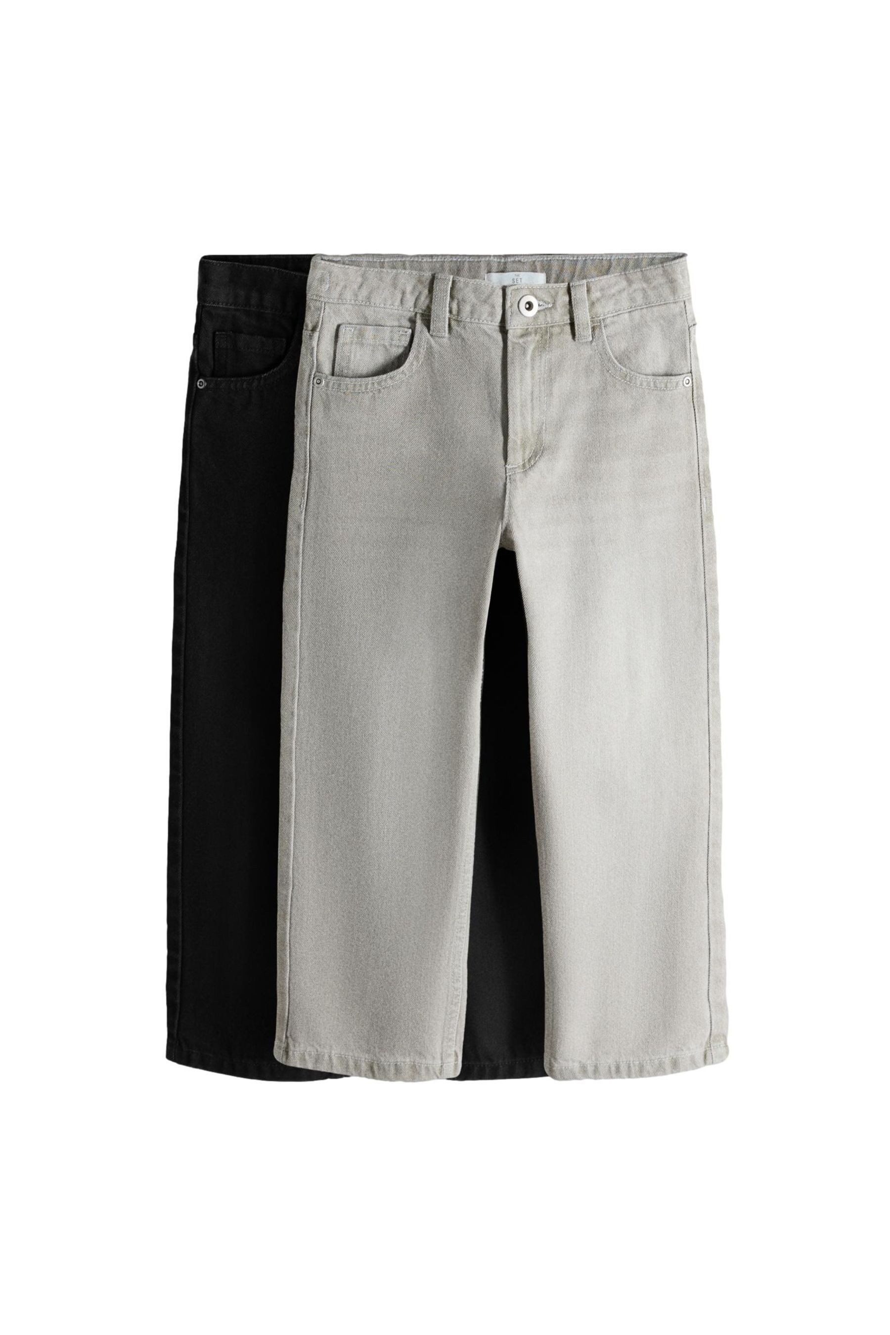 Straight-Jeans The Set Straight Fit Jeans, 2er-Pack