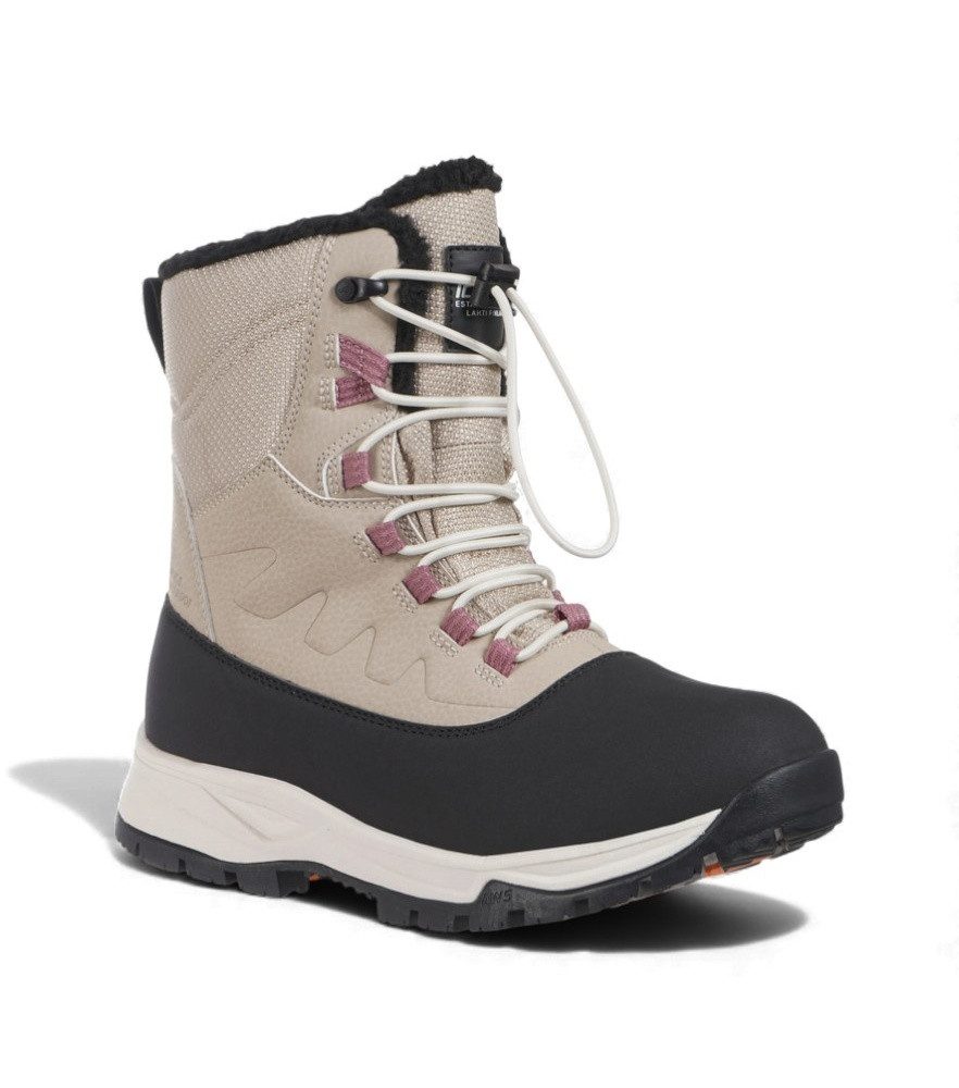 Icepeak Winterschuhe Alofi MS (wasserdicht) beige/schwarz Damen Winterstiefel