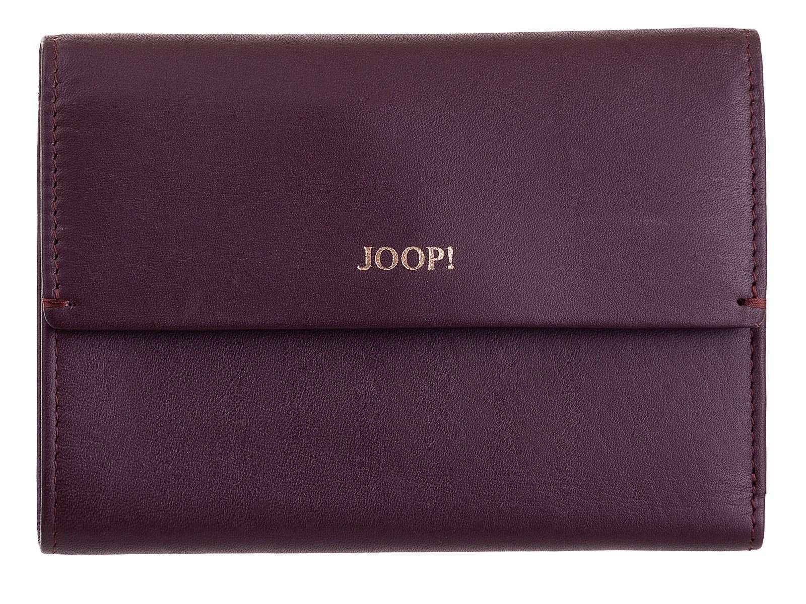 JOOP! Brieftasche 4140005982 Sofisticato 1.0 Cosma Purse Mh10F burgundy (1-tlg), RFID-Schutz