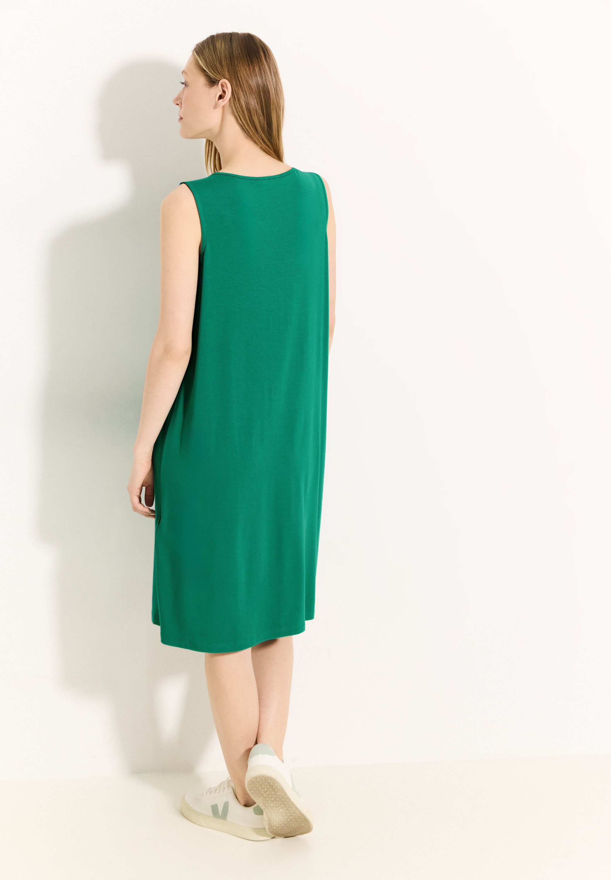 CECIL Sommerkleid mit Schlitz am Rundhals günstig online kaufen