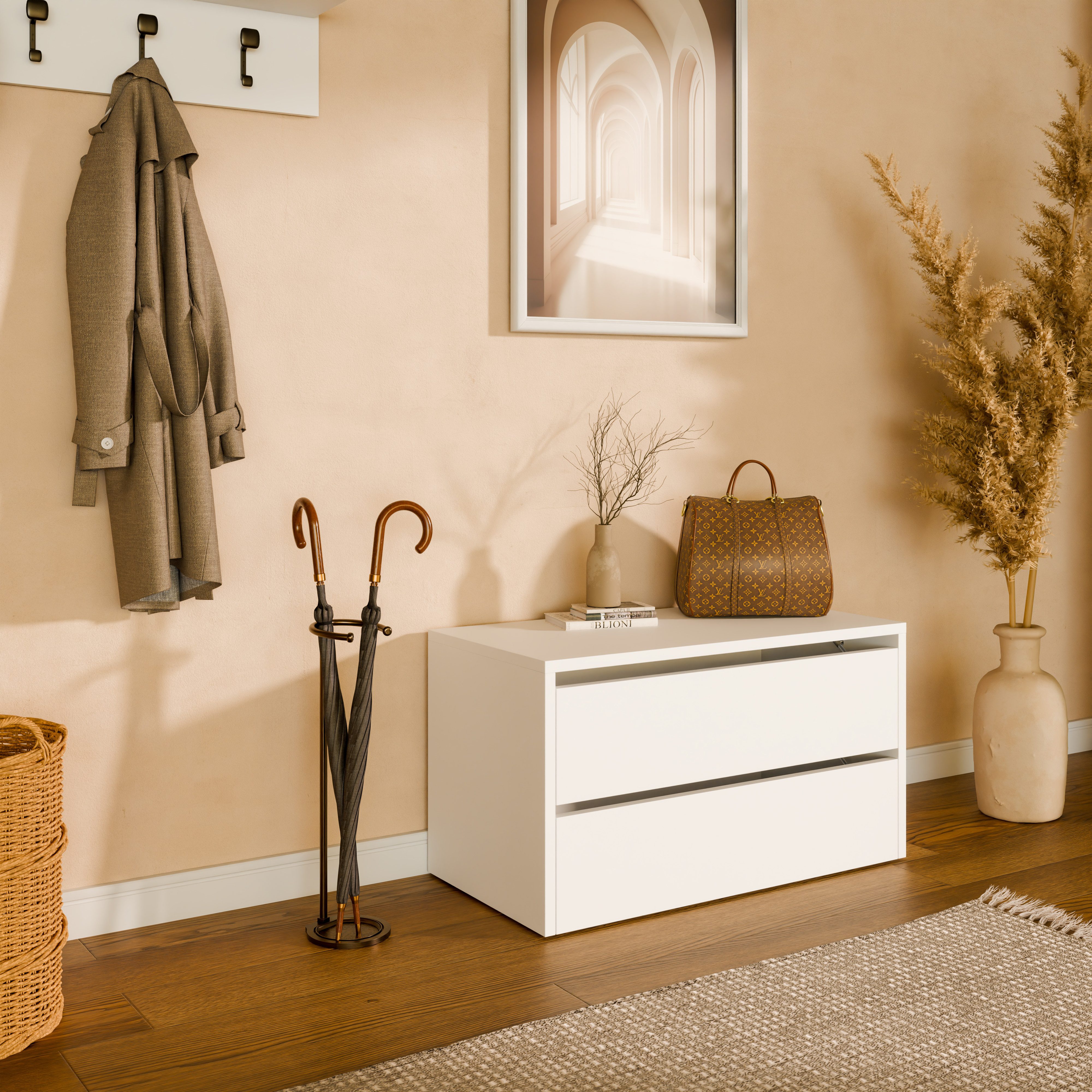 Platan Room Schuhschrank Toledo Schuhkommode Schuhregal günstig online kaufen