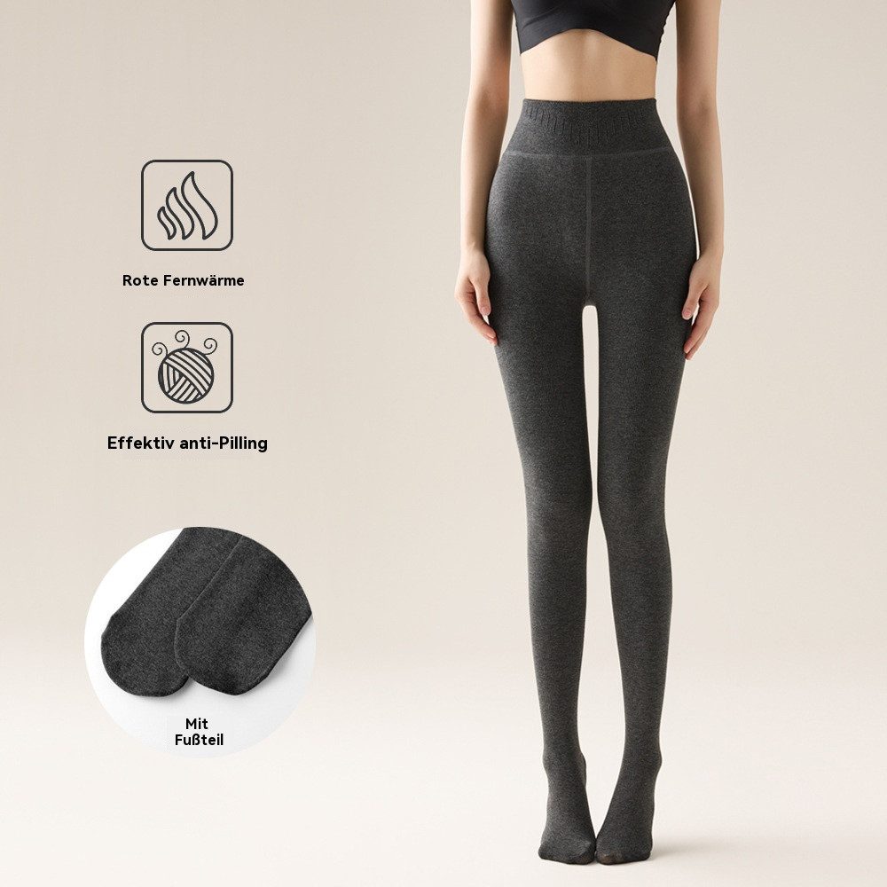 Blusmart Leggings Fleecegefütterte und verstärkte Leggings für Herbst und Winter