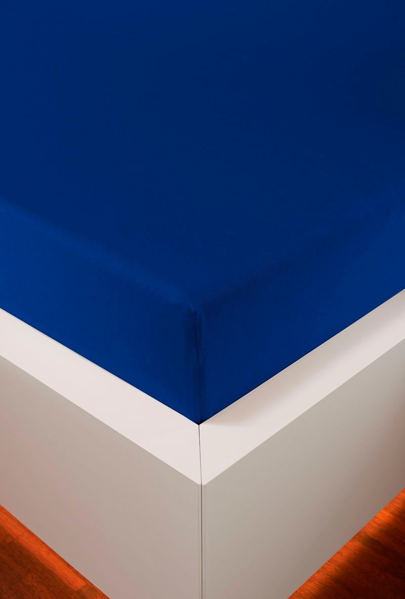bellana Spannbettlaken »Jersey-Elasthan Aqua in Gr. 90x200, 140x200 oder 18 günstig online kaufen