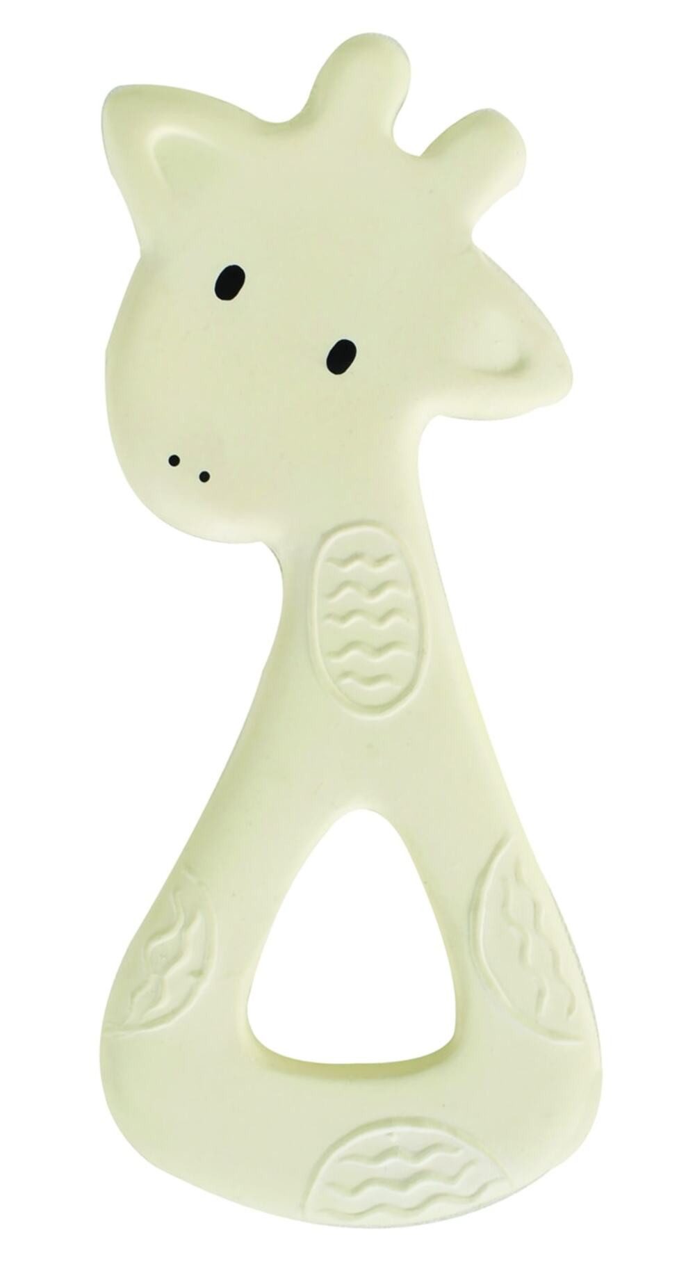 FILIBABBA Beißring Naturkautschuk - Stern, Krokodil, Giraffe, (Beißring mit Struktur), 100% Naturkautschuk, nachhaltig, biologisch abbaubar, BPA- & PVC-frei