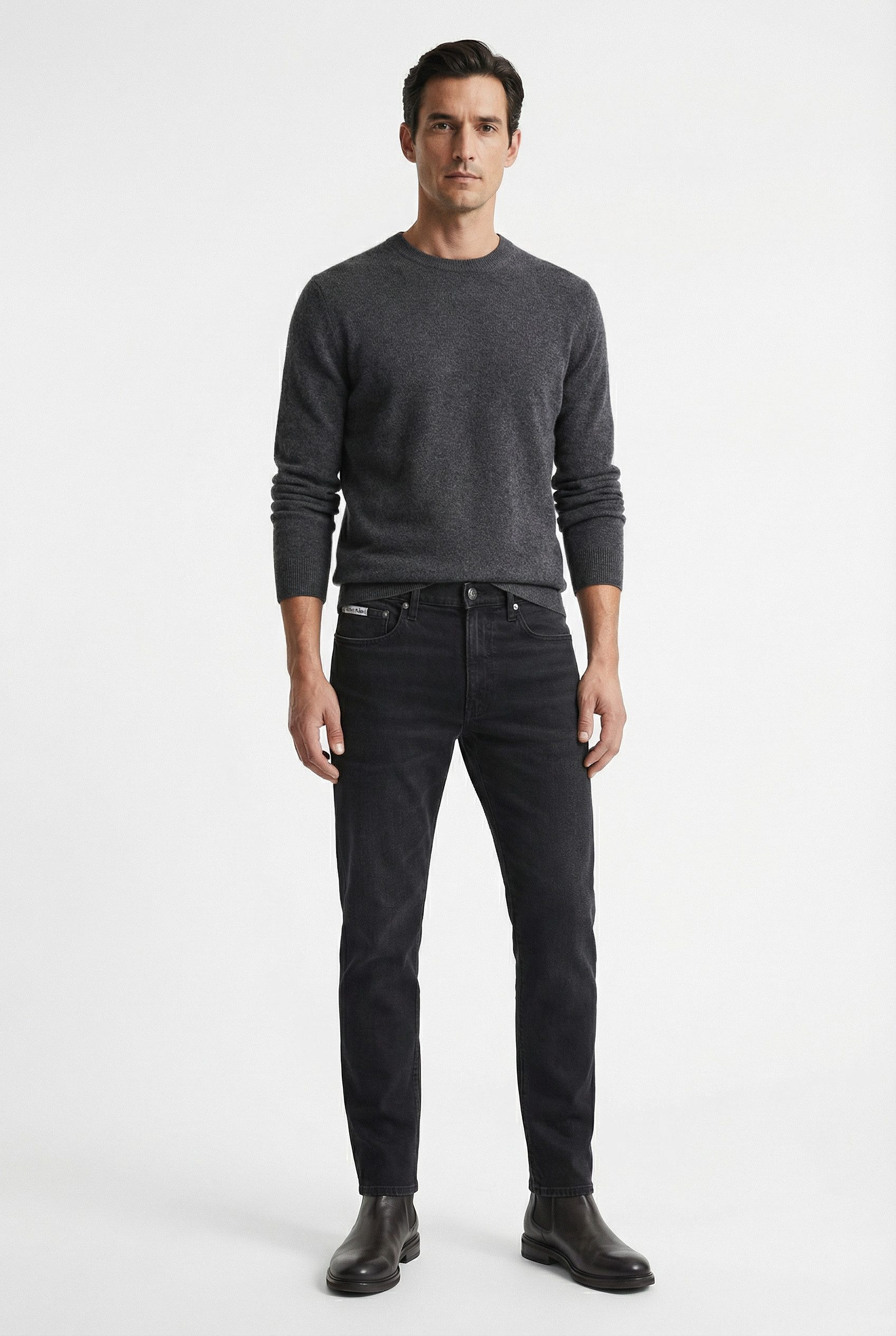 Calvin Klein Jeans Gerade Jeans Regular fit mit Taschen – Bild 5 von 5