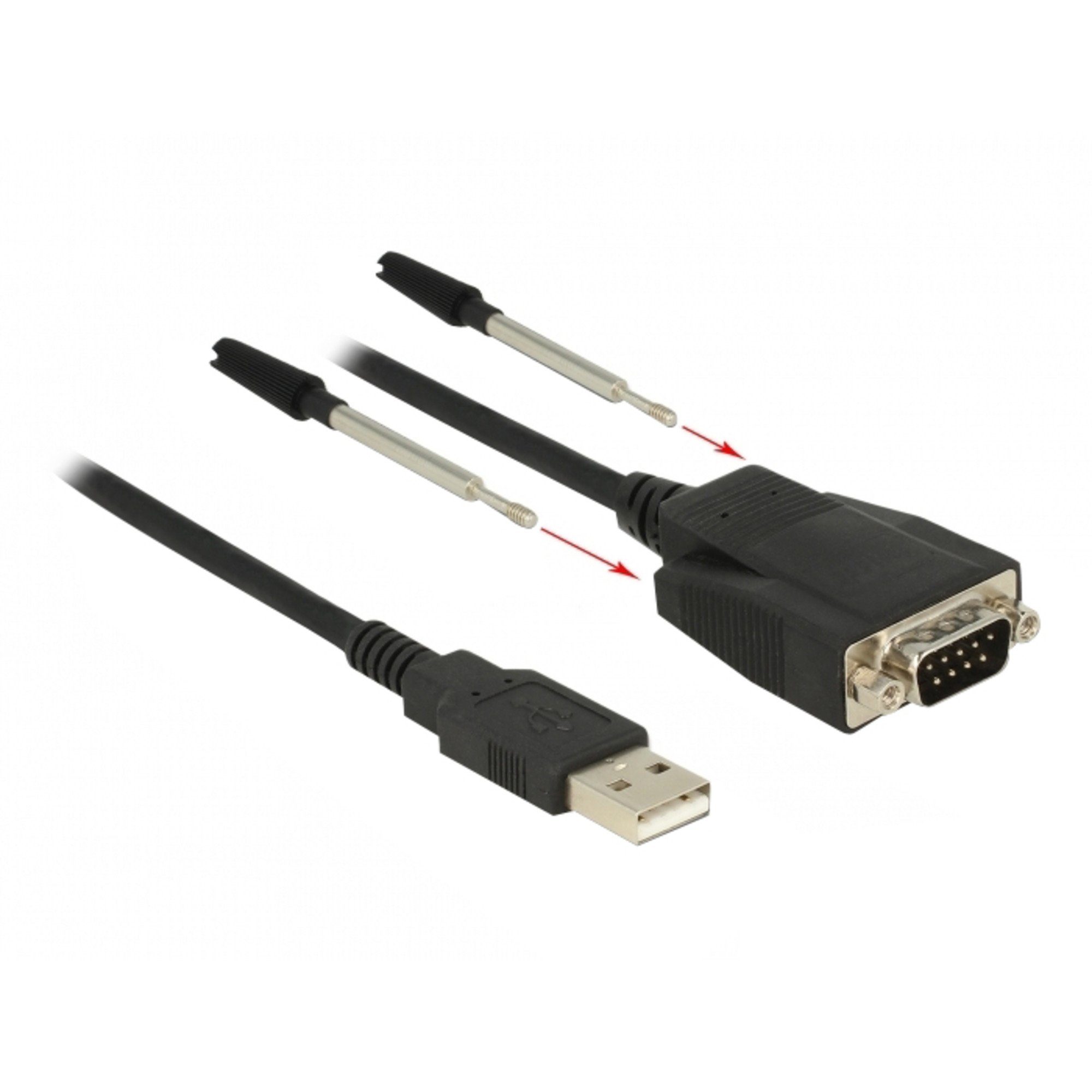 DeLOCK USB 2.0 Adapter, USB-A Stecker > Seriell USB-Adapter
