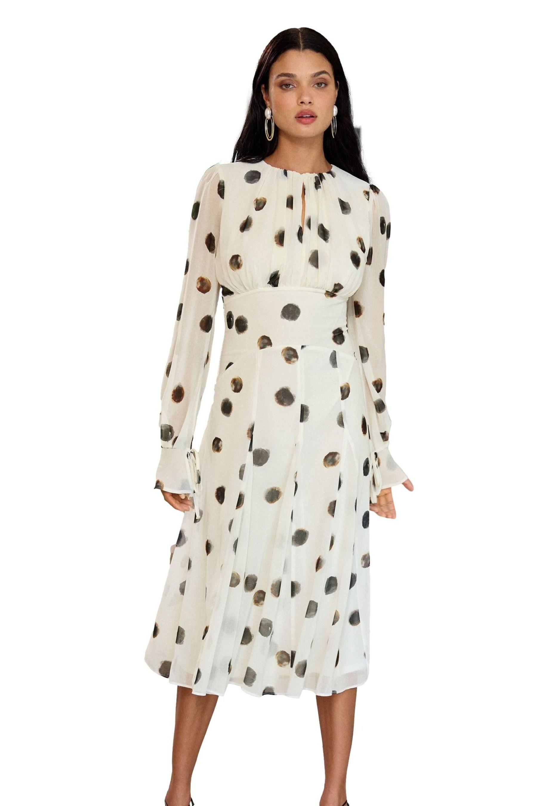 LIPSY Midikleid Lipsy ausgestelltes Midikleid, Regular (1-tlg)