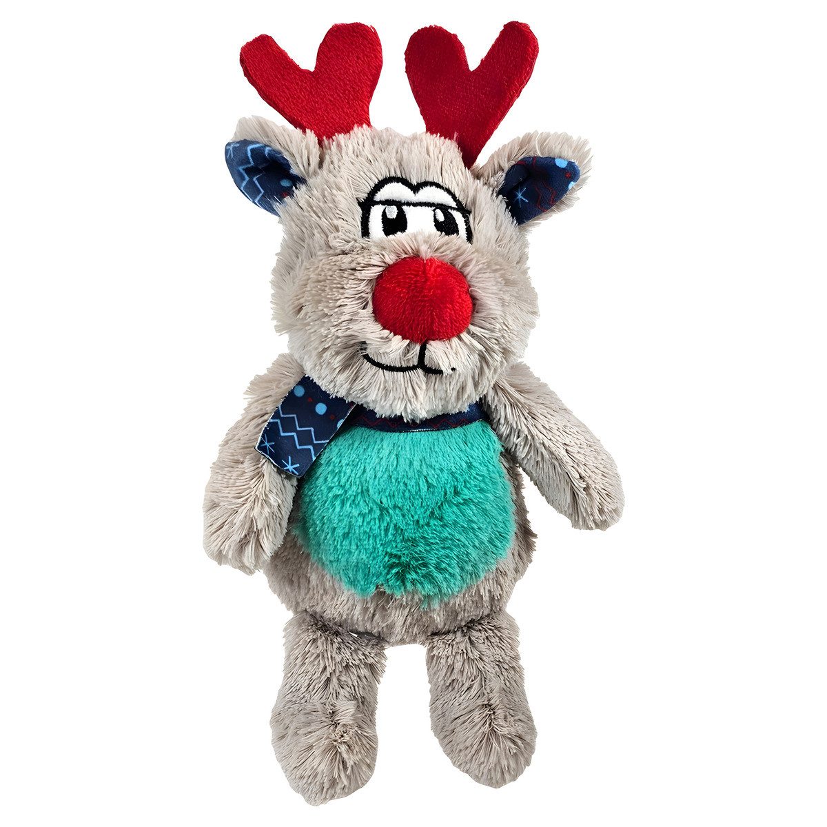 Nobby Tierkuscheltier Hundespielzeug Xmas Rentier aus Plüsch