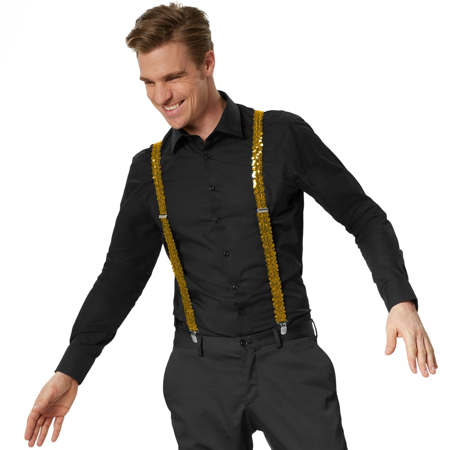 dressforfun Hosenträger Pailletten-Hosenträger günstig online kaufen